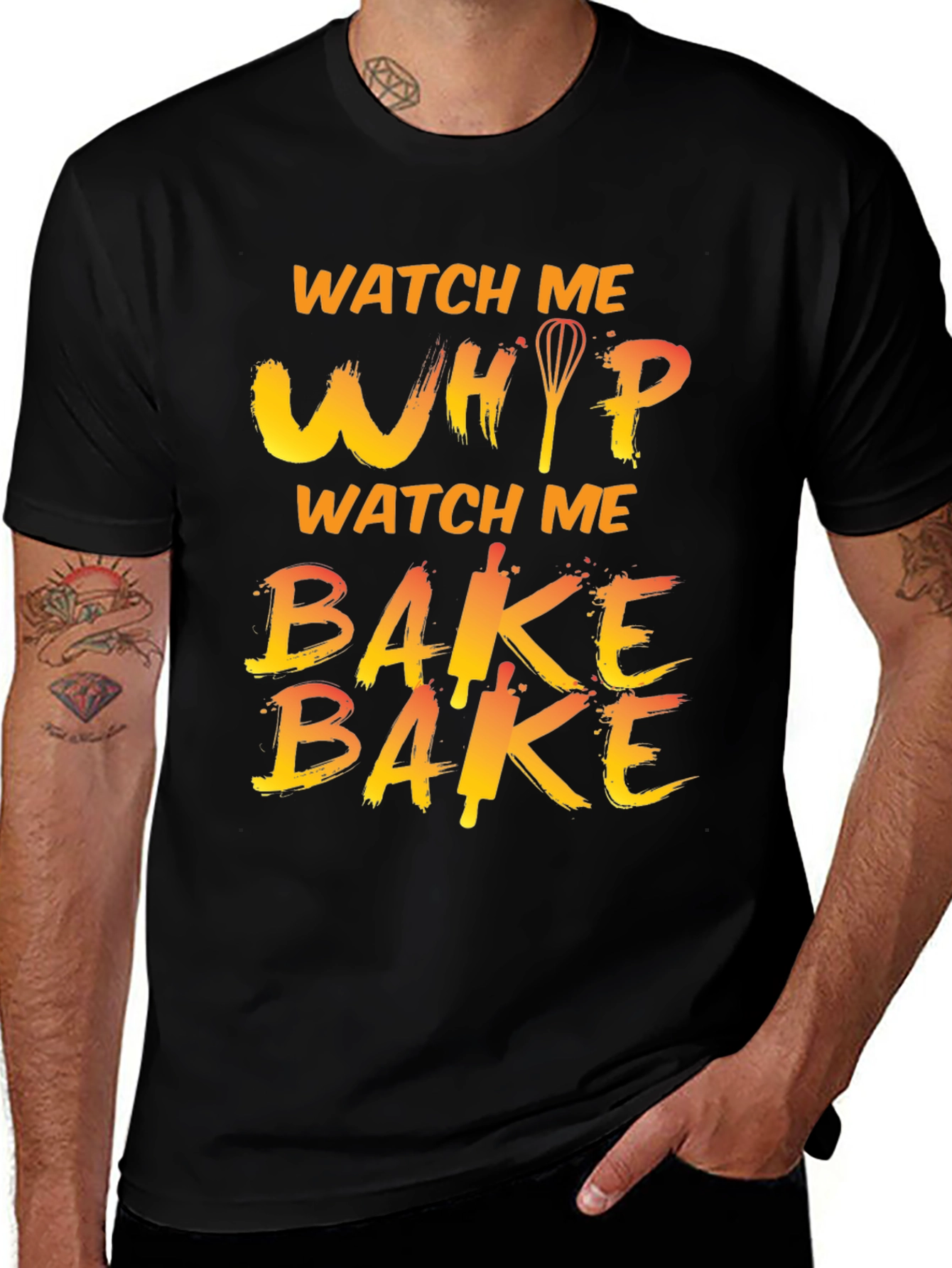 Variant 15 of Watch Me Whip Bake T-Shirt
