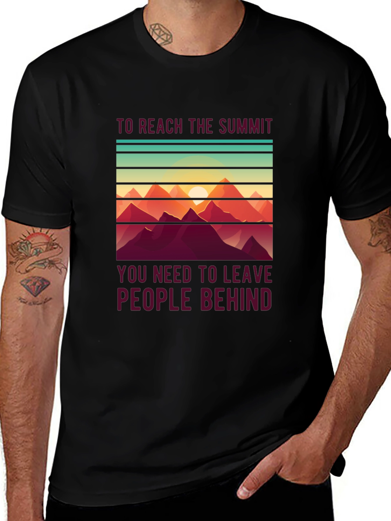 Variant 10 of Reach the Summit Graphic Tee