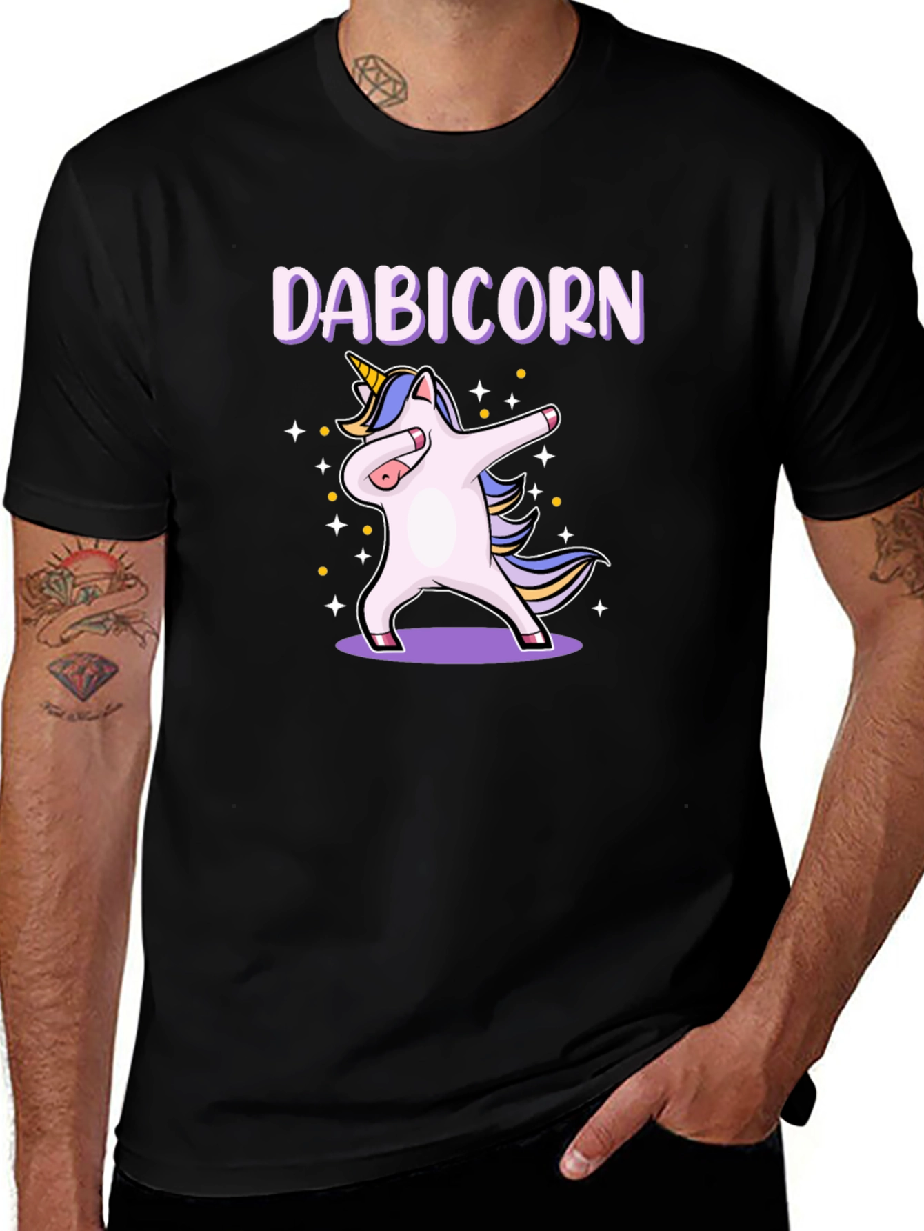 Variant 11 of Dabicorn T-Shirt - Unicorn Dabbing Design