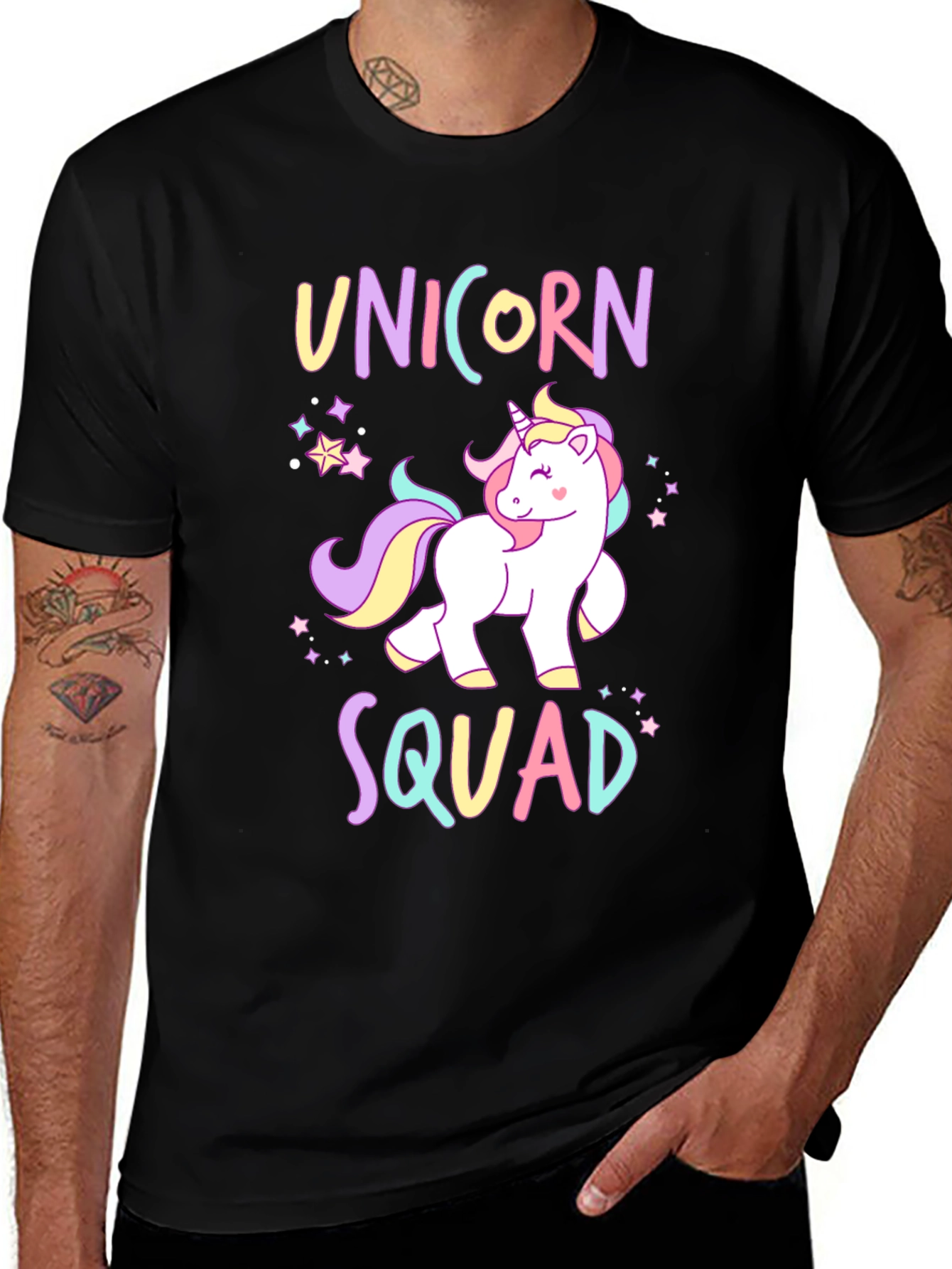 Variant 16 of Unicorn Squad Graphic Tee - Magical Fun!