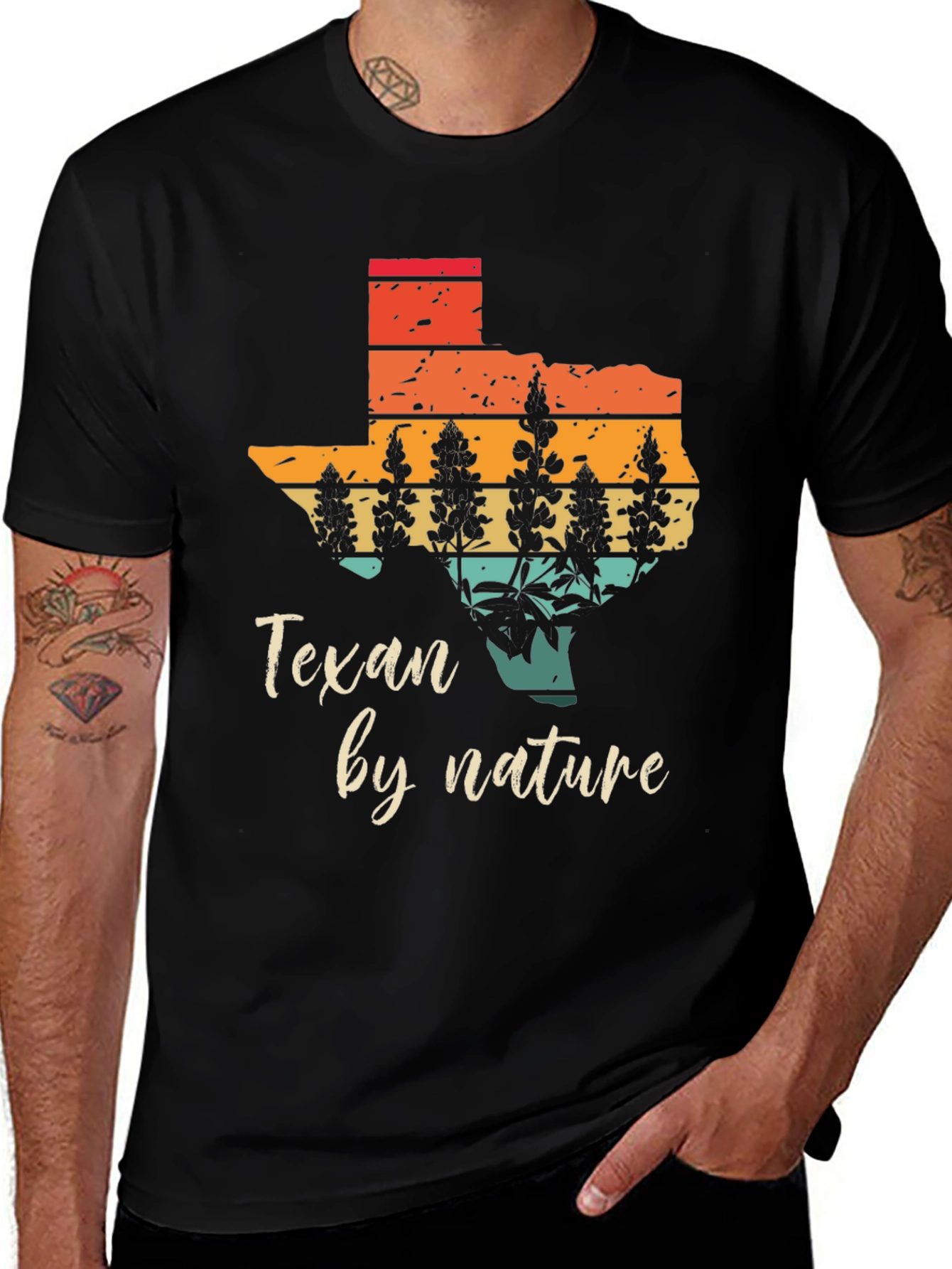 Texan by Nature Graphic Tee