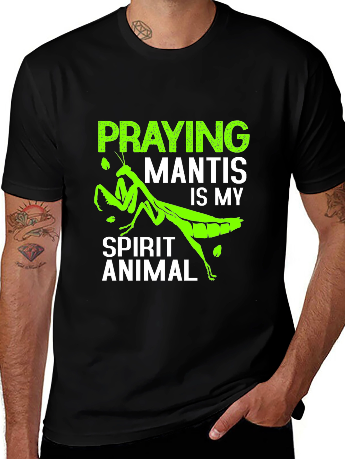 Praying Mantis Spirit Animal T-Shirt