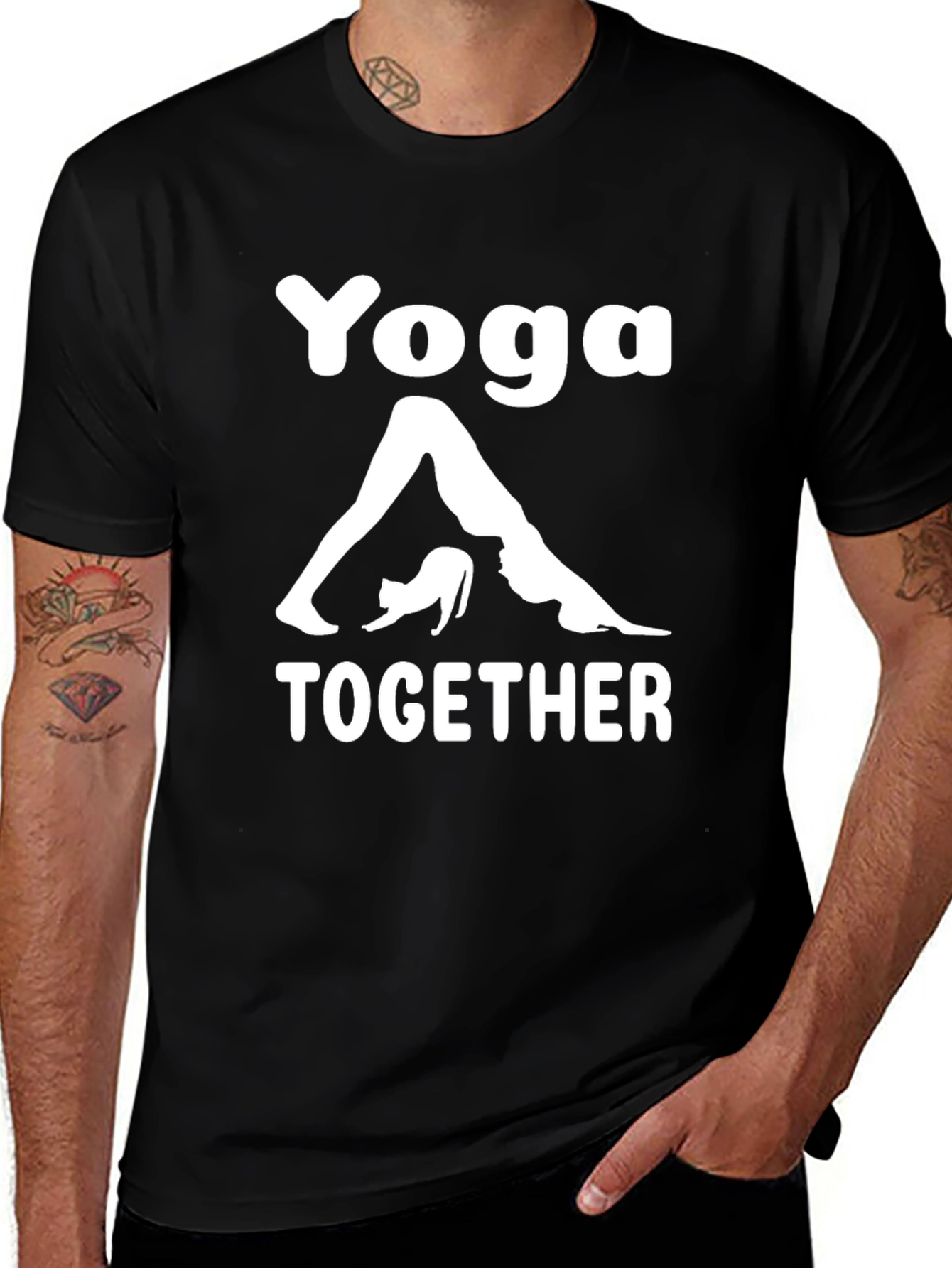 Variant 30 of Yoga Together Graphic Tee