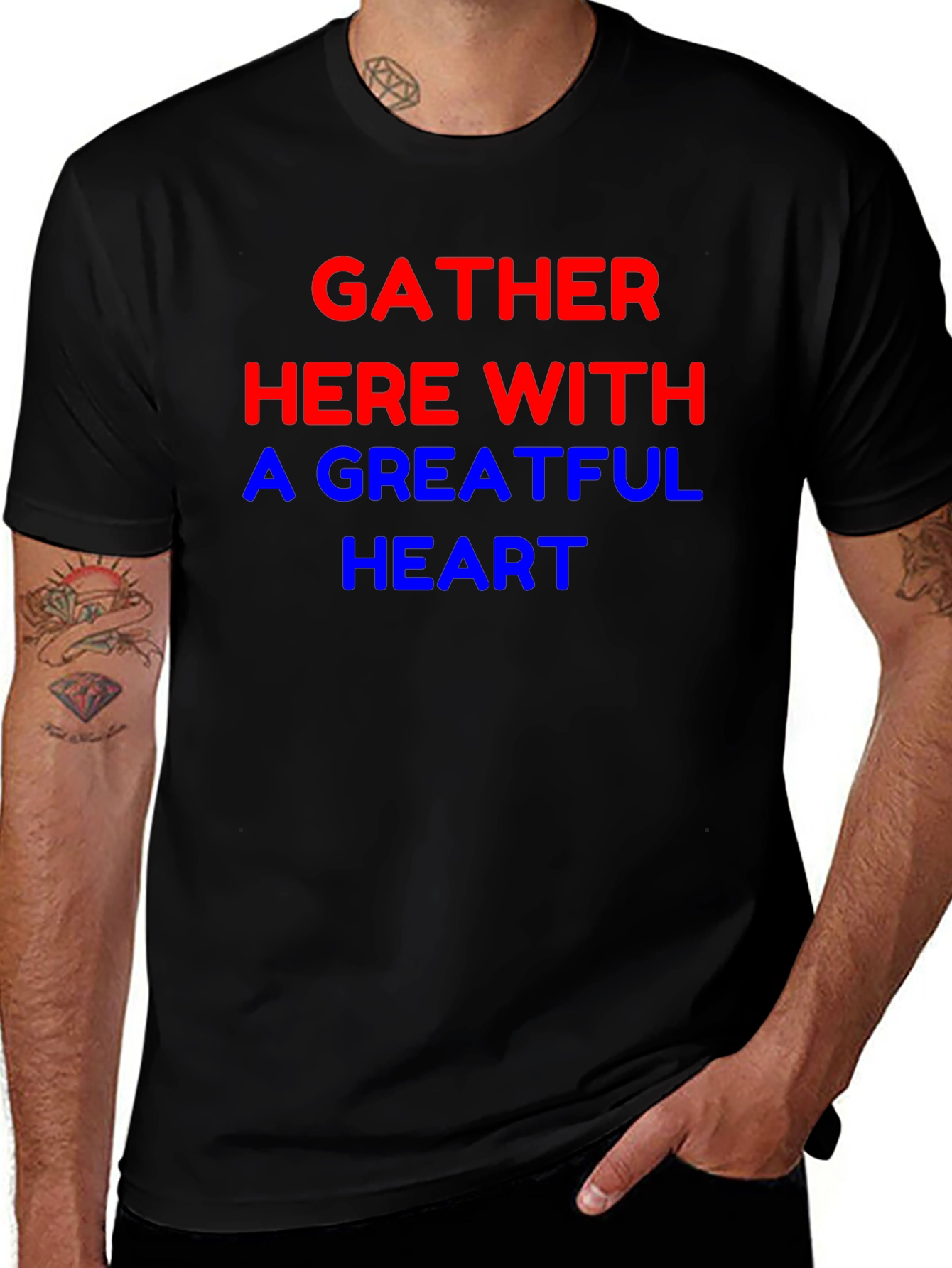 Variant 29 of Gather Here With A Grateful Heart T-Shirt