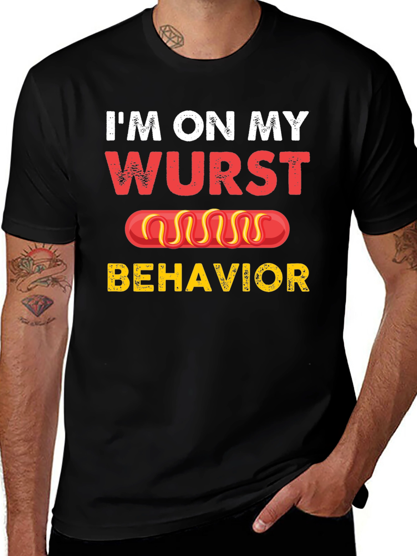 Variant 6 of Wurst Behavior Graphic Tee