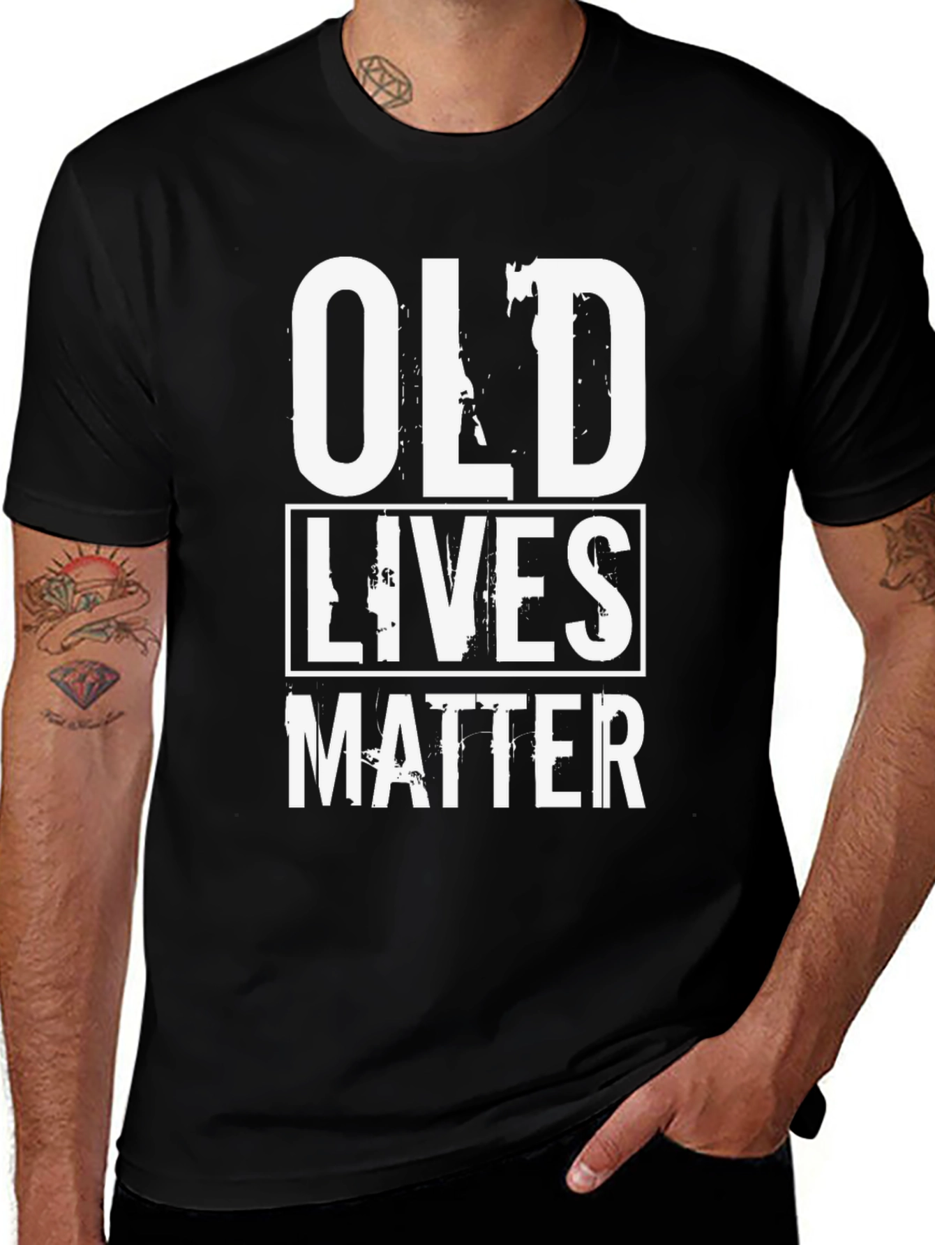 Variant 25 of Old Lives Matter Graphic T-Shirt