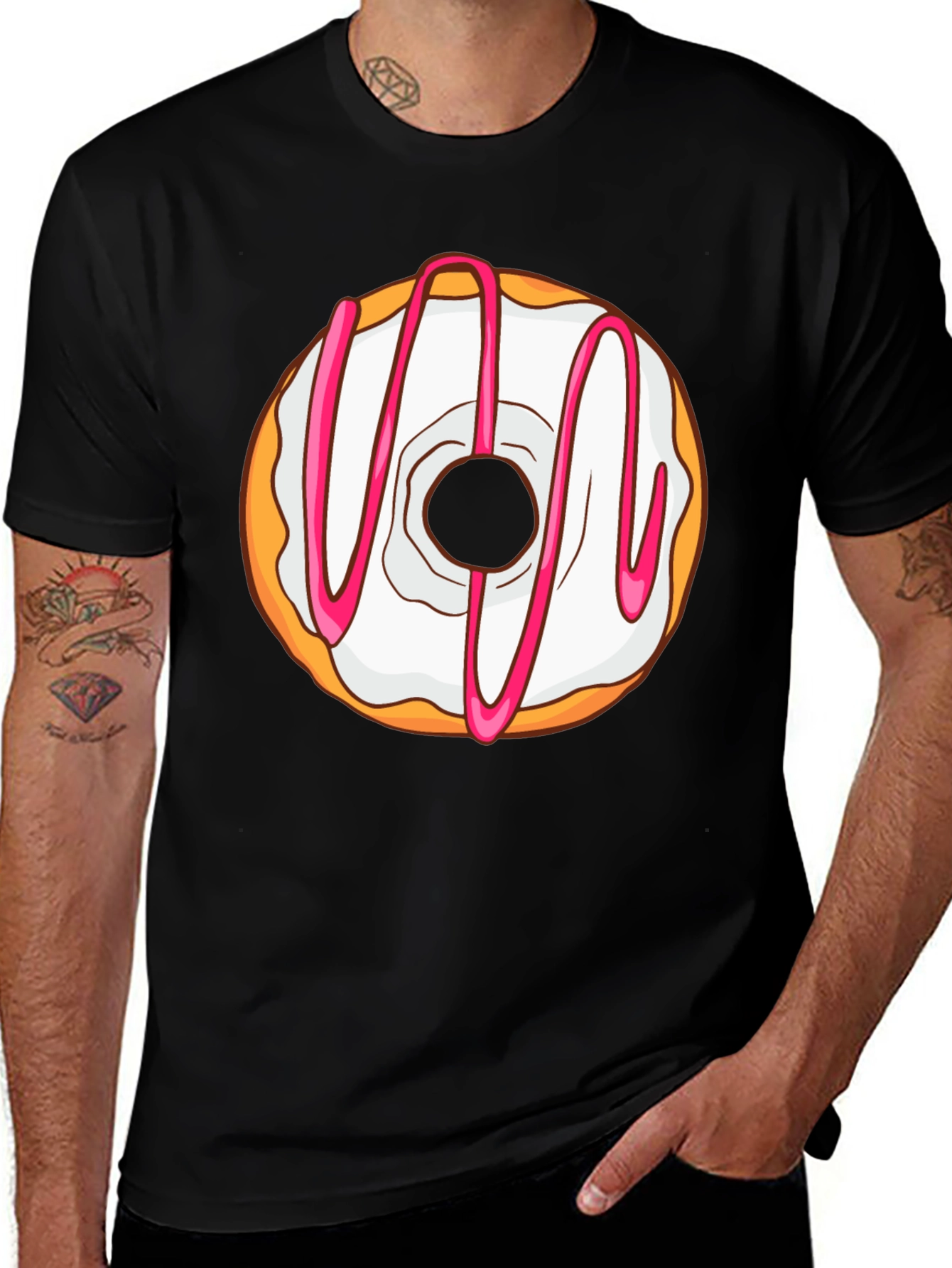 Variant 29 of Donut Graphic Tee - Sweet Treat T-Shirt