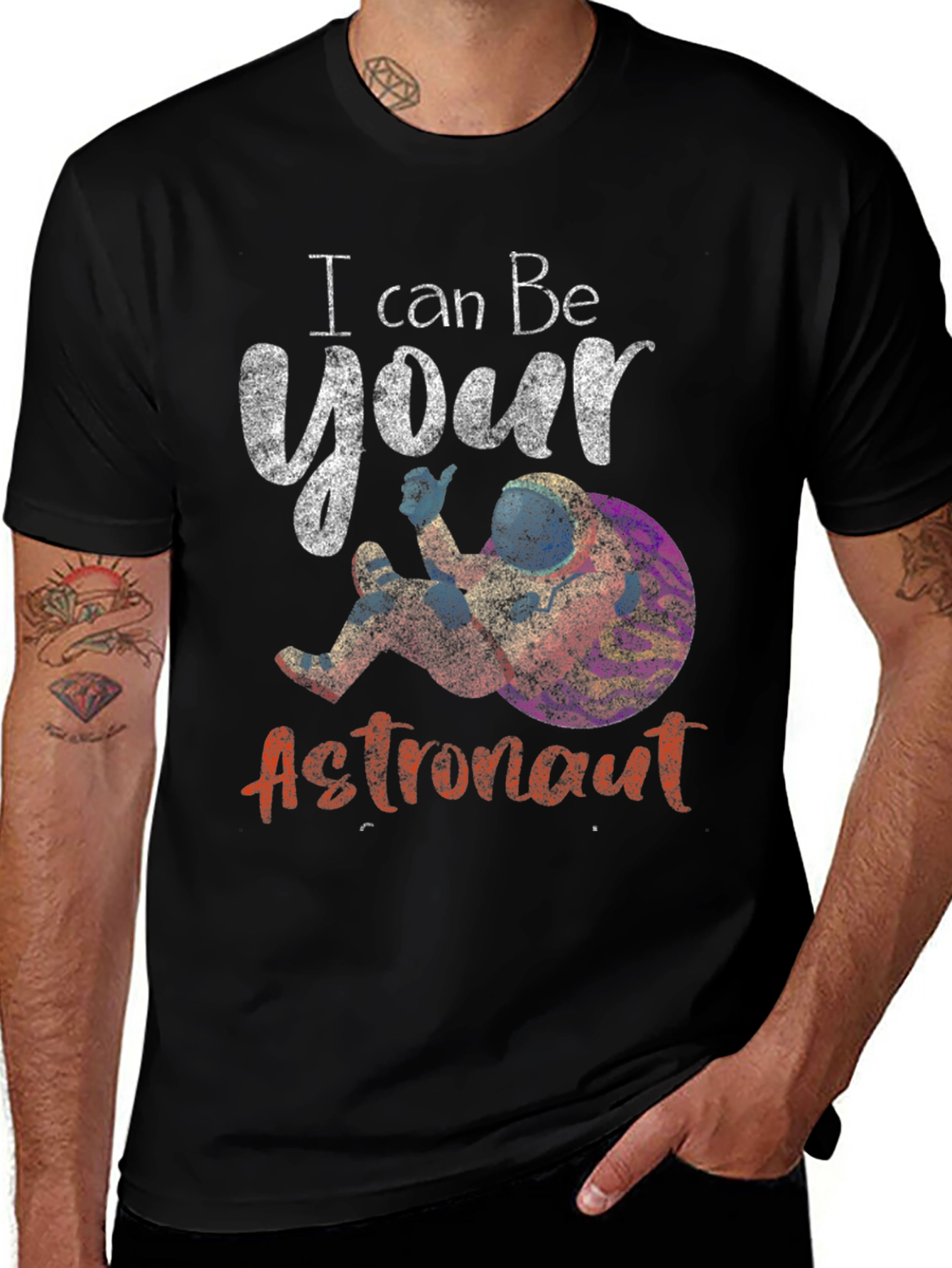 Variant 19 of I Can Be Your Astronaut Graphic T-Shirt
