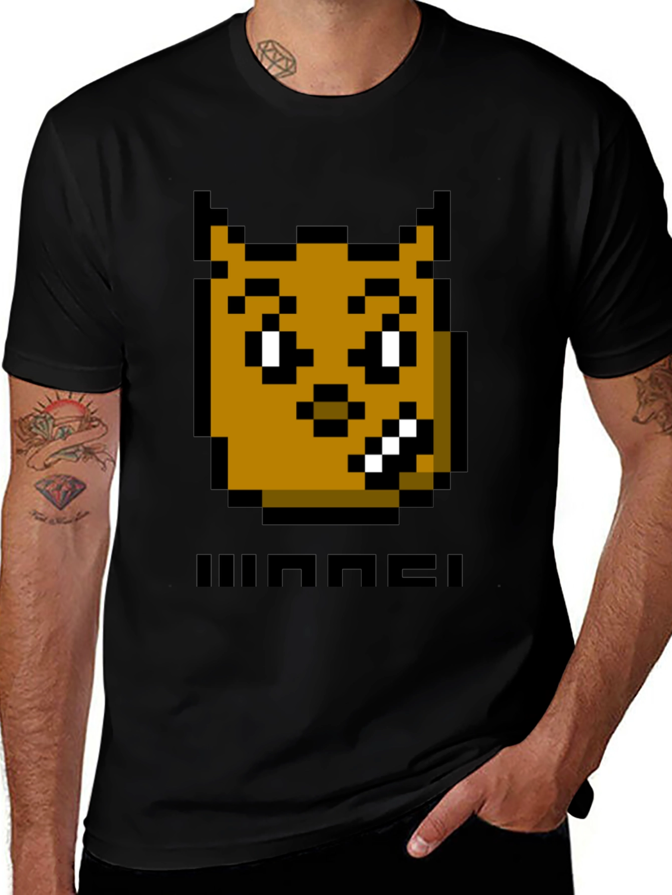Variant 11 of Pixel Art Doge T-Shirt - Winner!