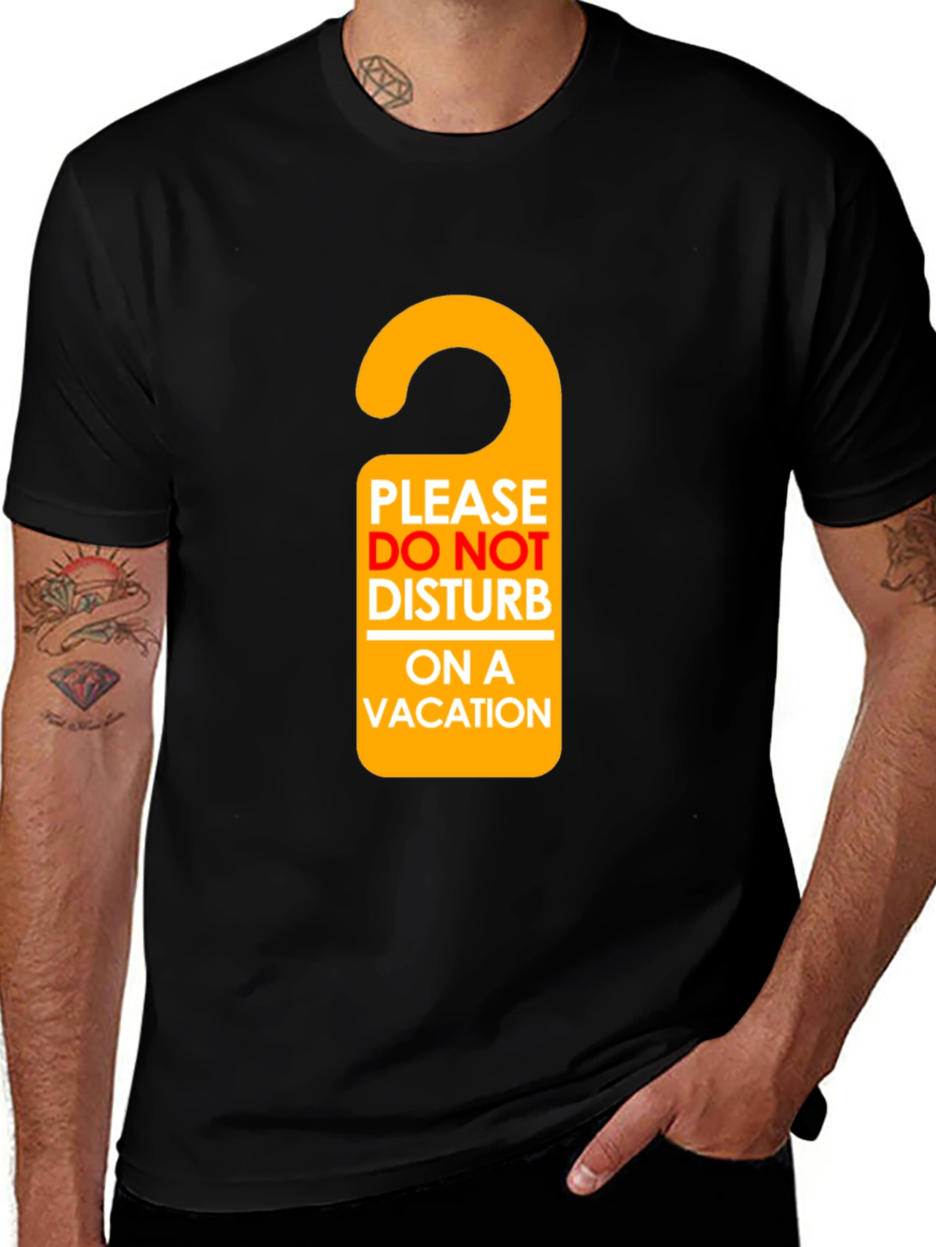 Variant 8 of Do Not Disturb Vacation T-Shirt
