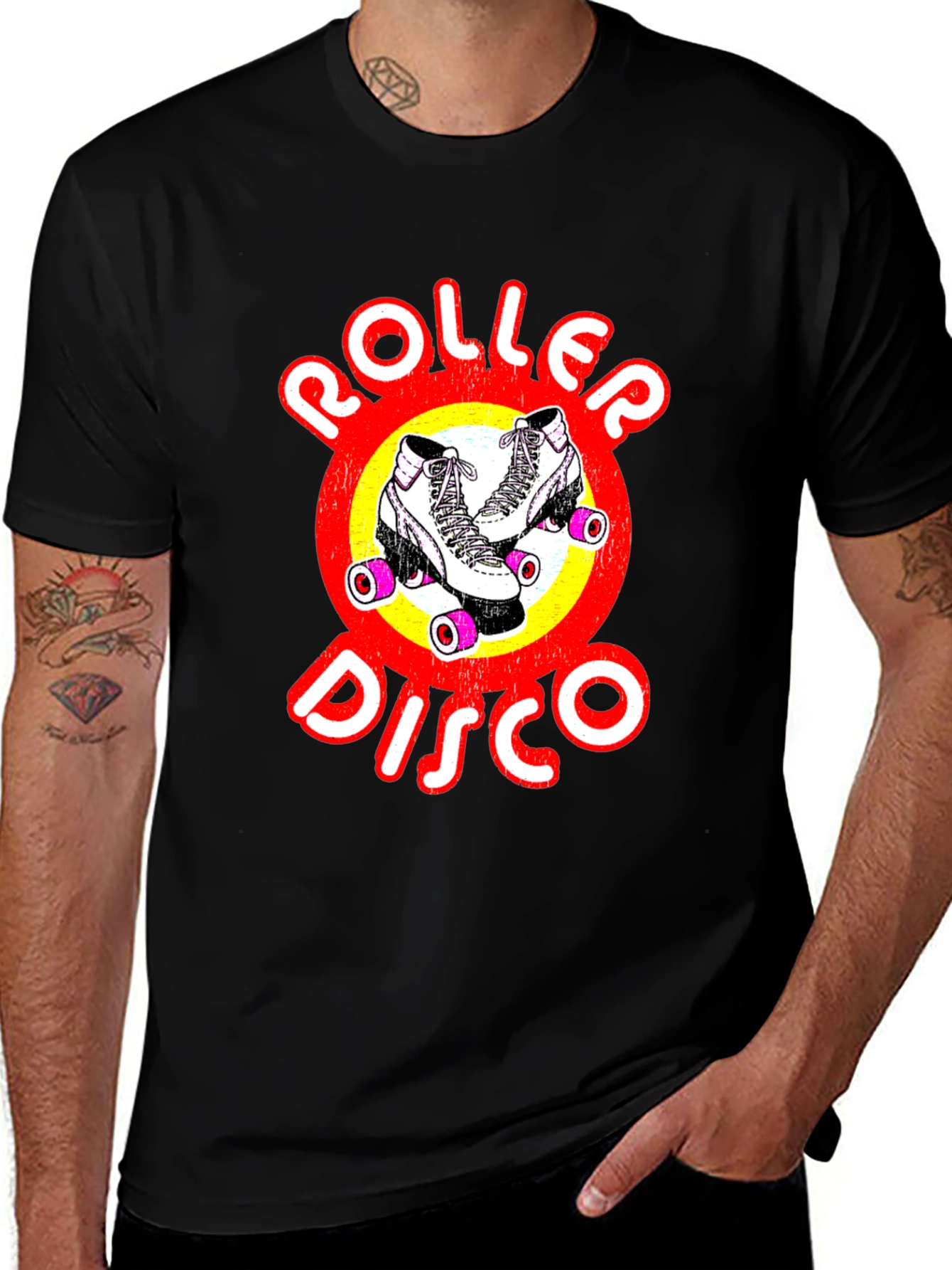 Variant 18 of Roller Disco Graphic T-Shirt