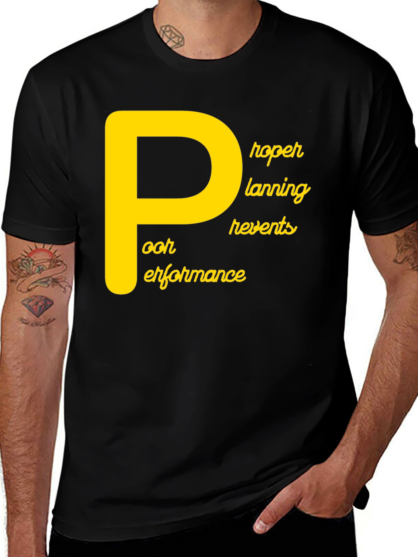 Variant 21 of Proper Planning Prevents Poor Performance T-Shirt