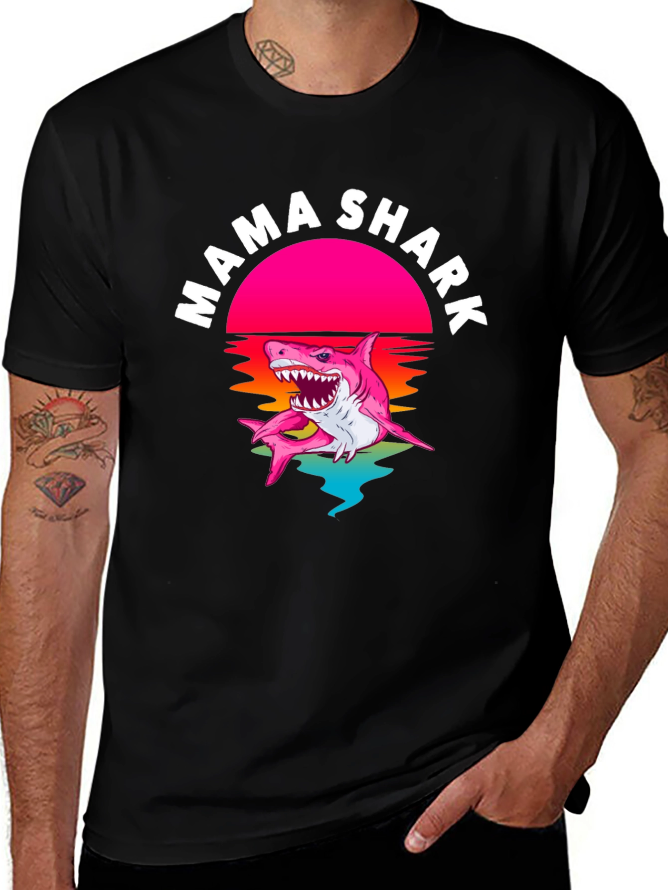 Mama Shark Graphic Tee