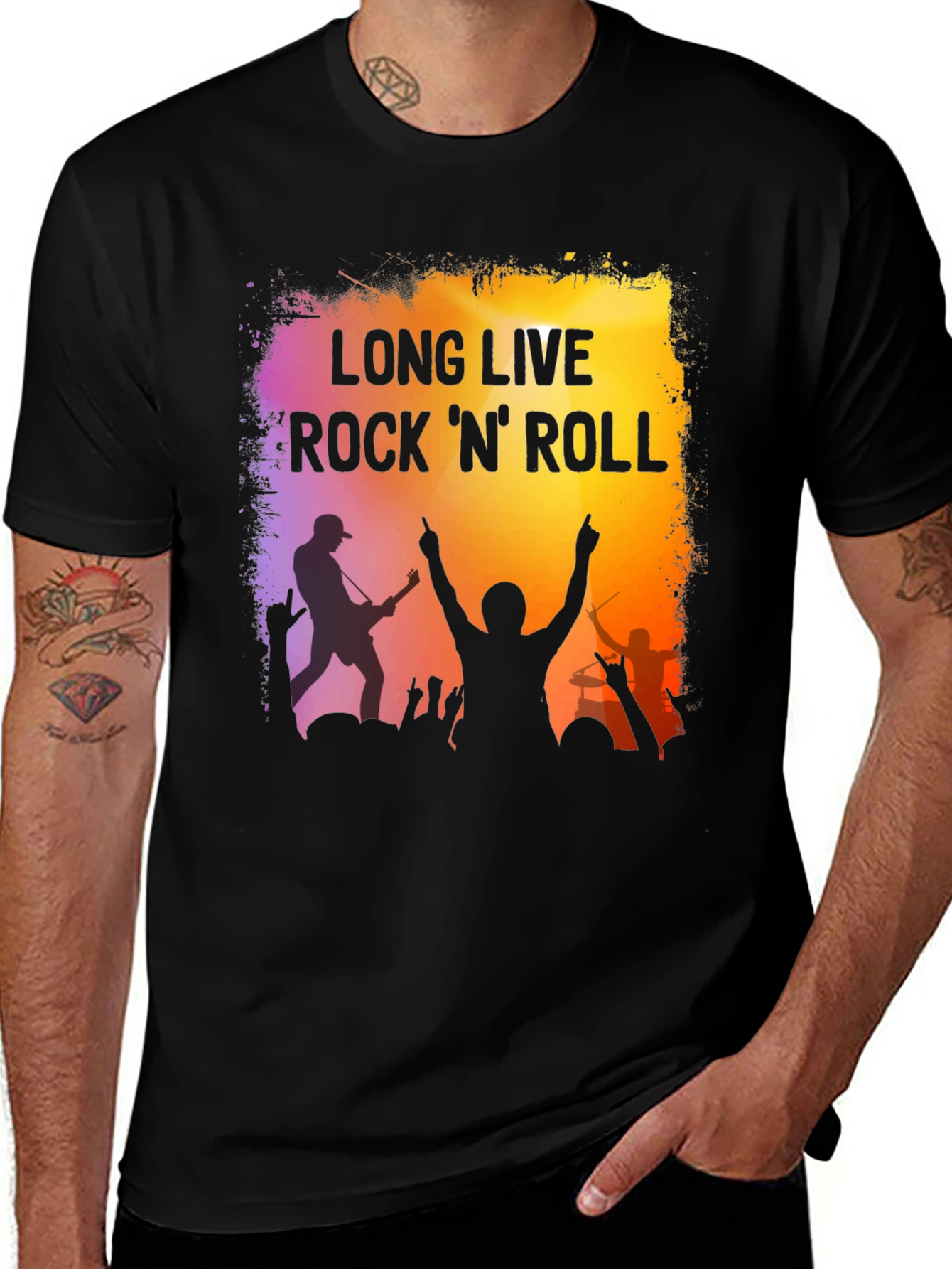 Variant 23 of Long Live Rock 'N' Roll Graphic Tee