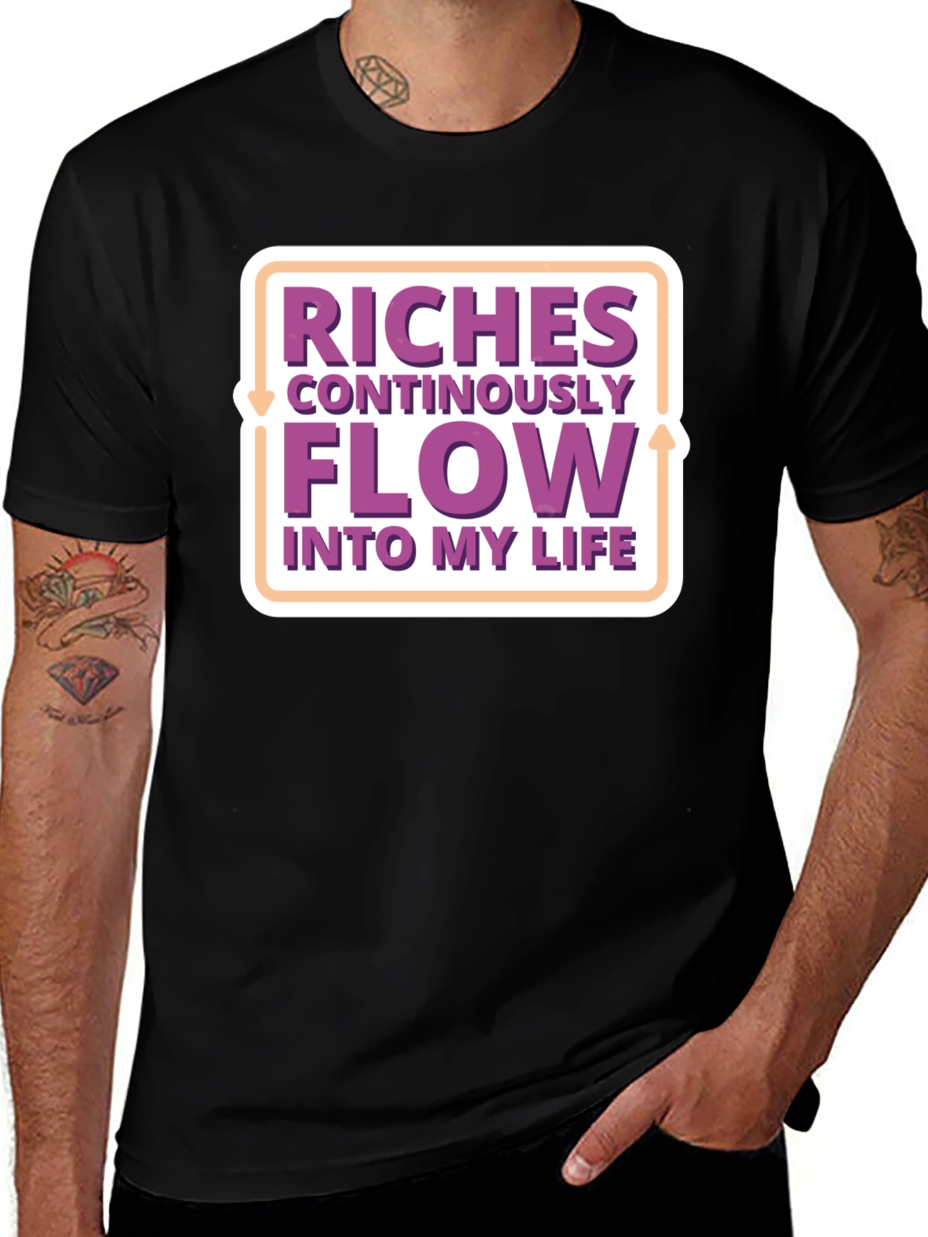Variant 25 of Riches Flow Graphic T-Shirt