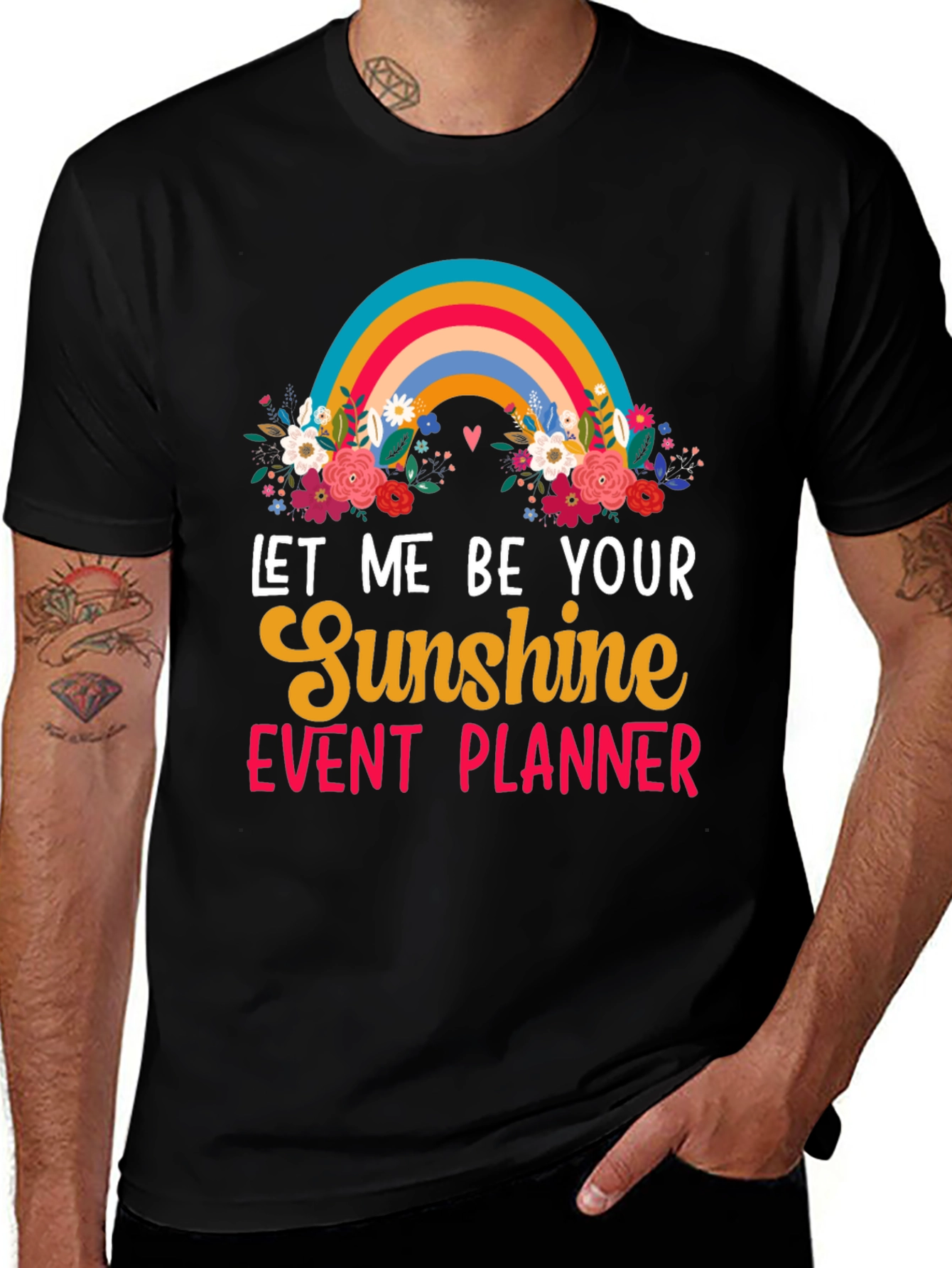 Sunshine Event Planner Graphic Tee