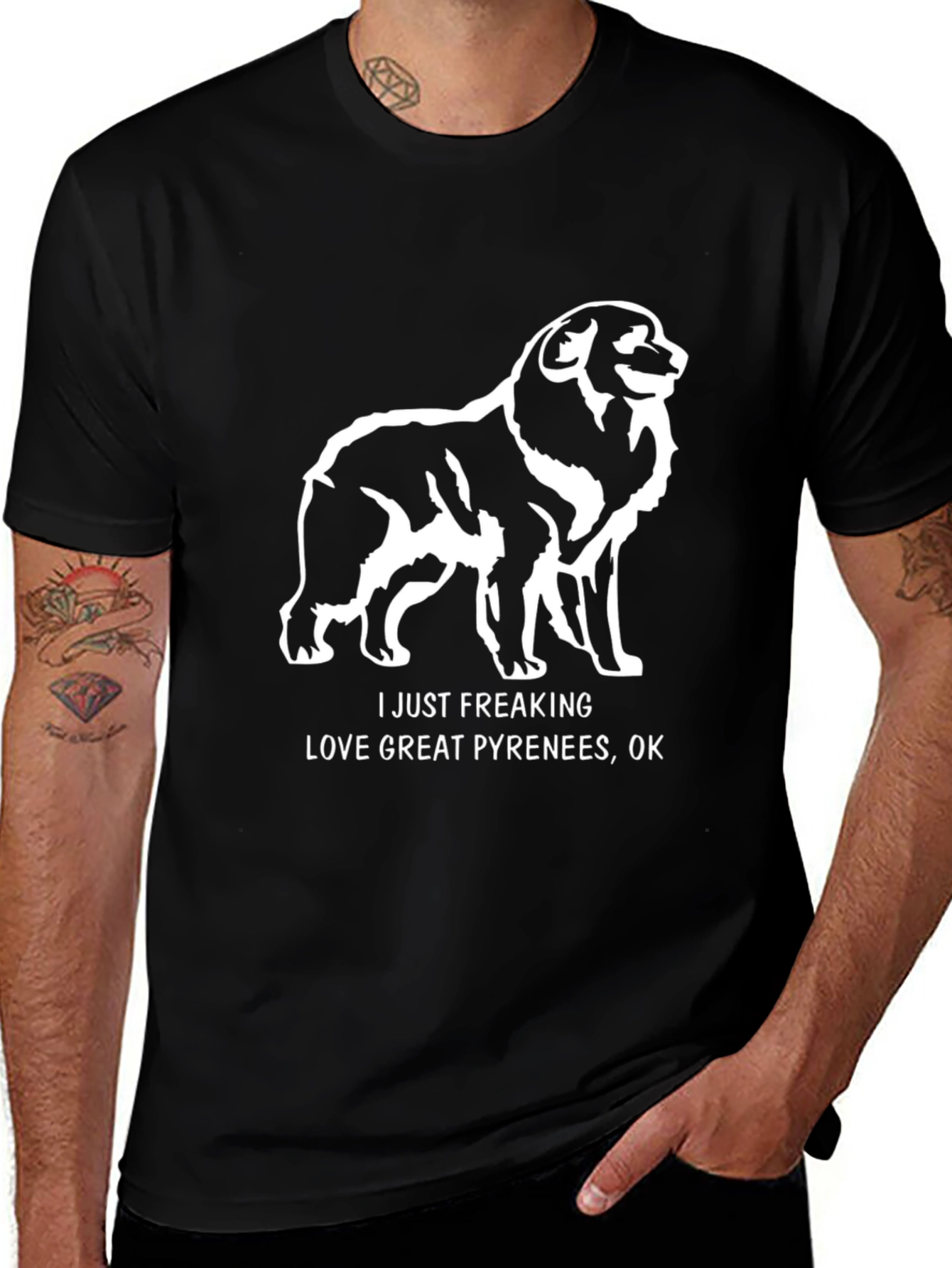 Great Pyrenees Dog Lover T-Shirt - Funny Dog Tee