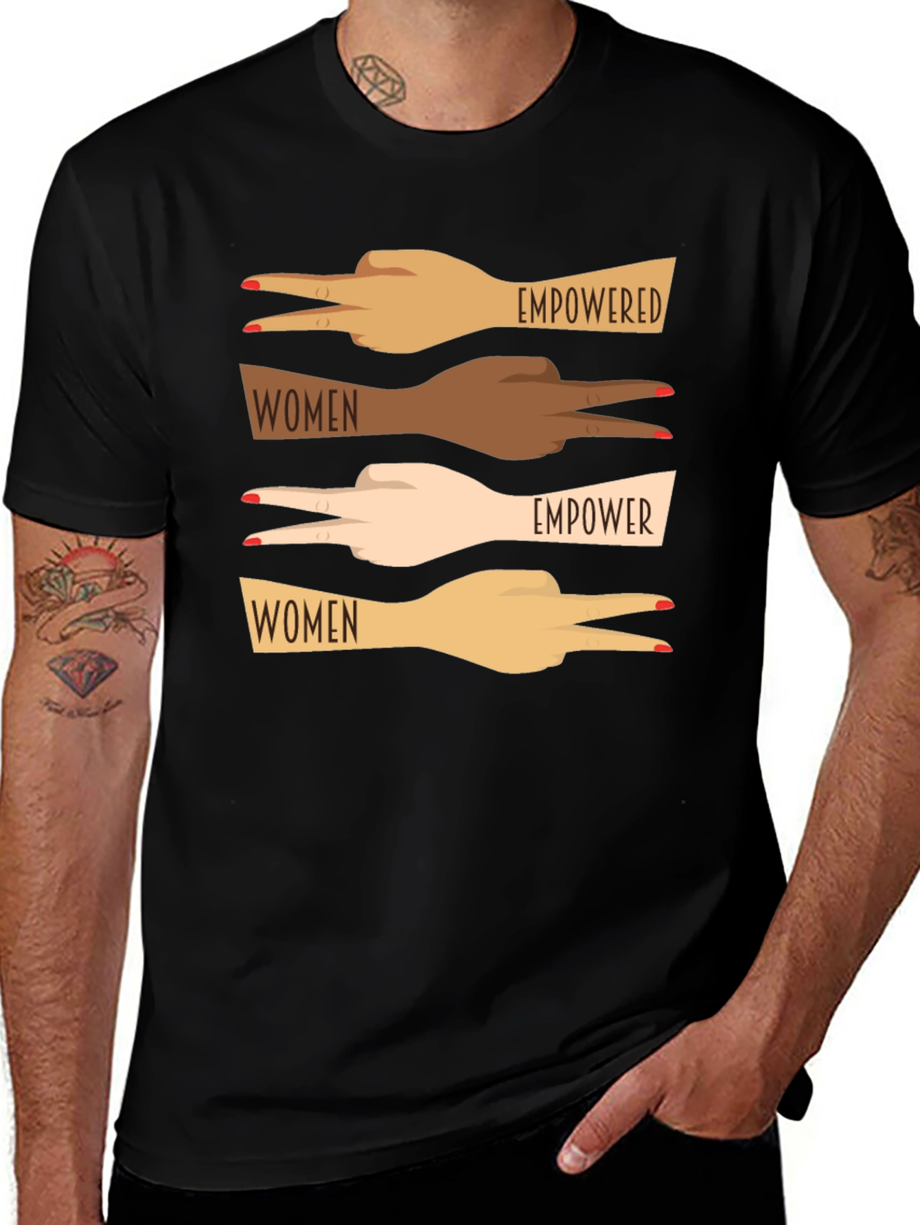 Variant 20 of Empowered Women Graphic T-Shirt