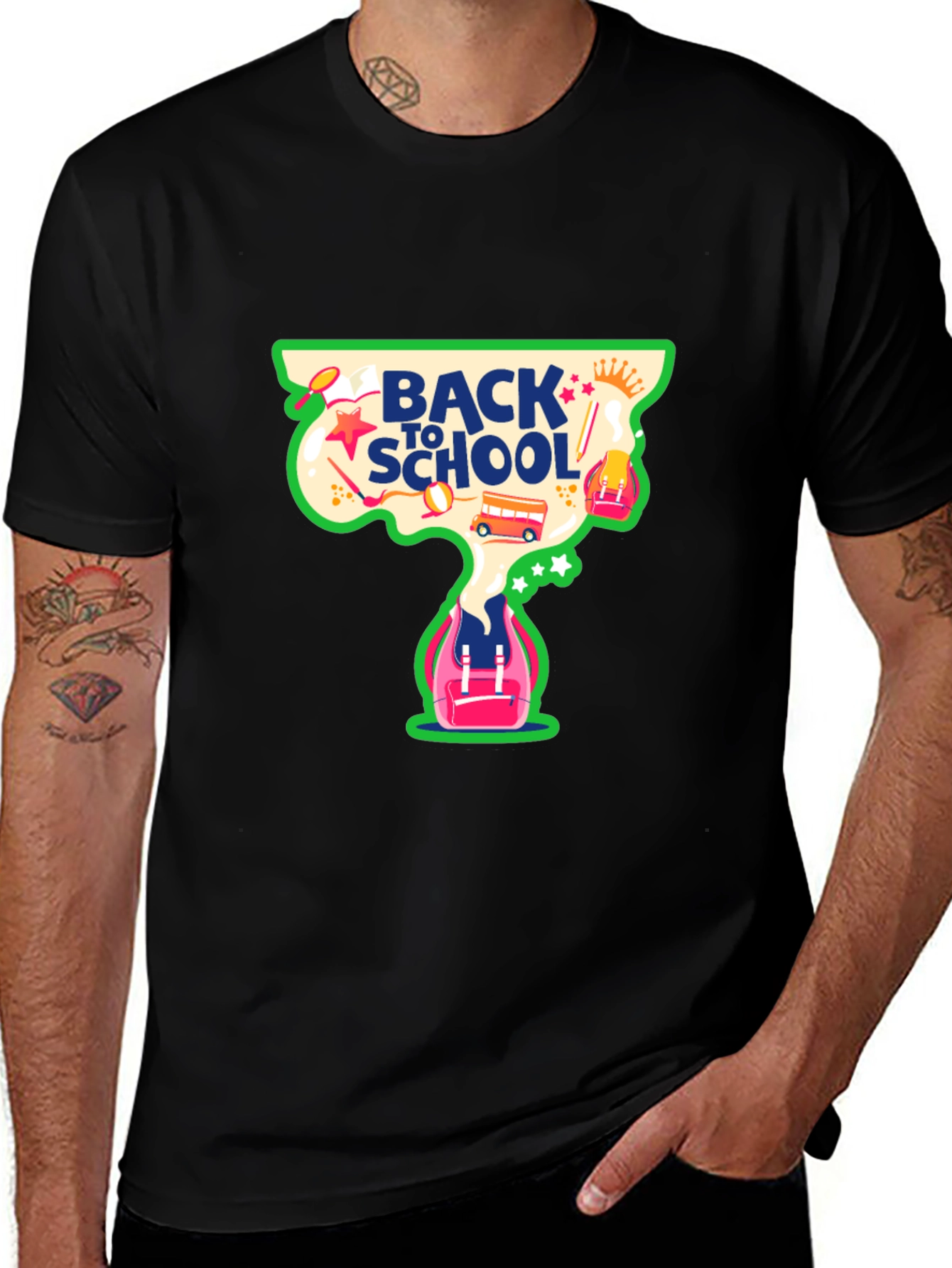 Variant 19 of Back to School Graphic Tee - Student Style