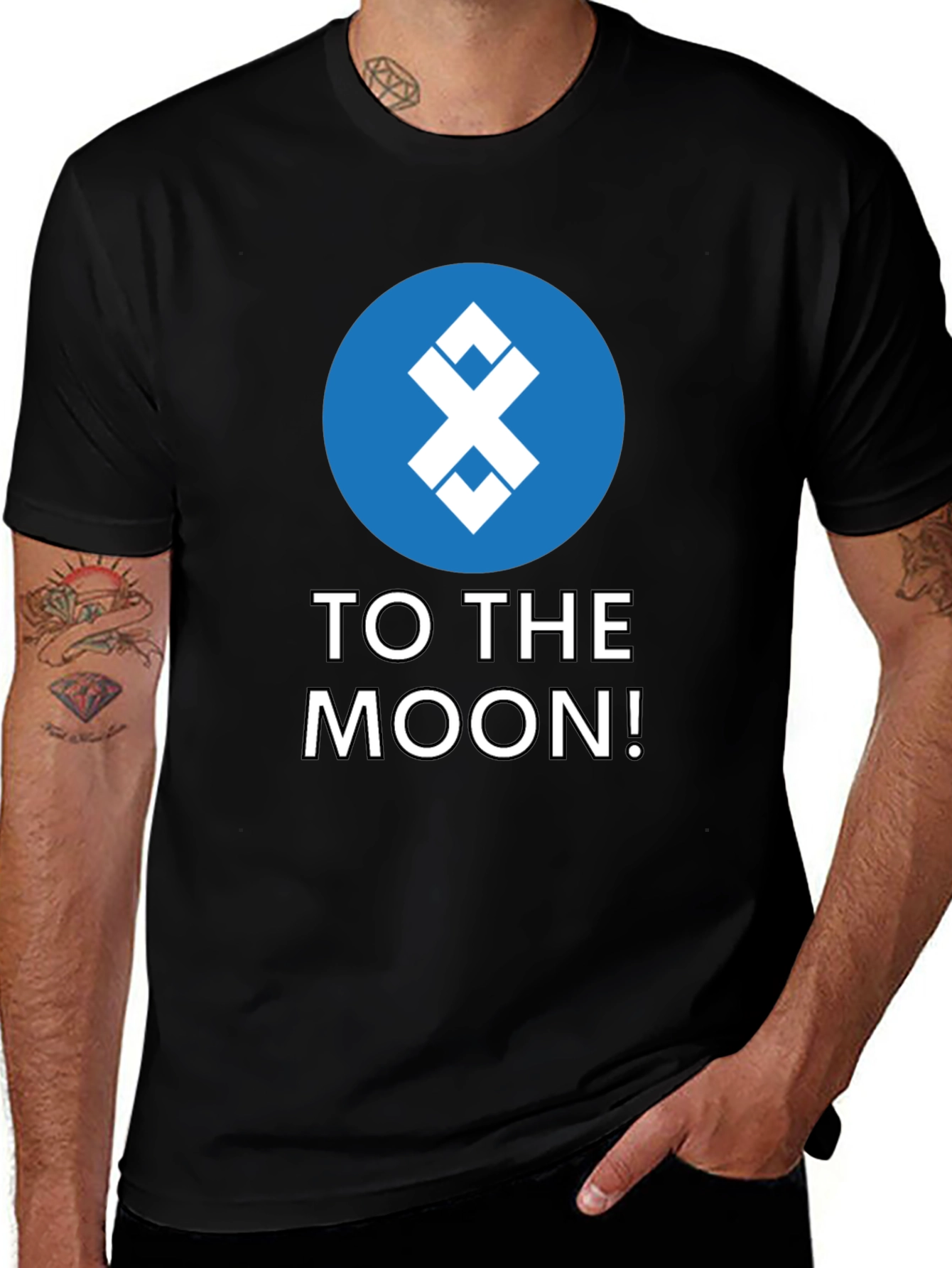 Variant 30 of To The Moon Crypto T-Shirt