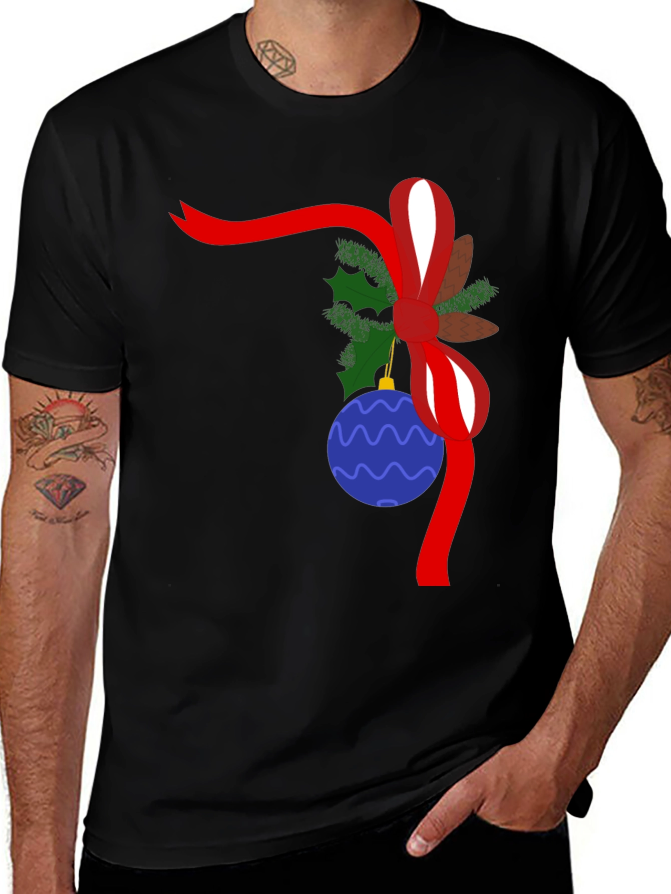 Variant 17 of Festive Ornament Graphic T-Shirt