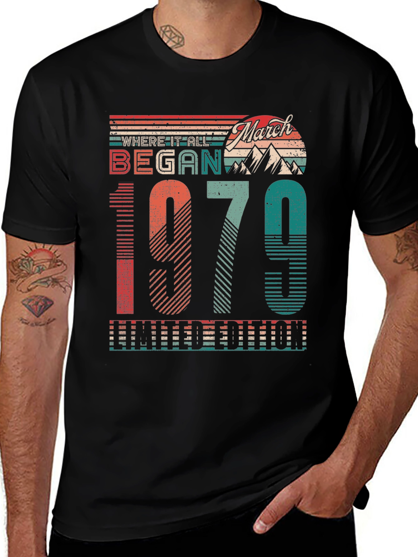 Variant 22 of March 1979 Limited Edition Graphic T-Shirt