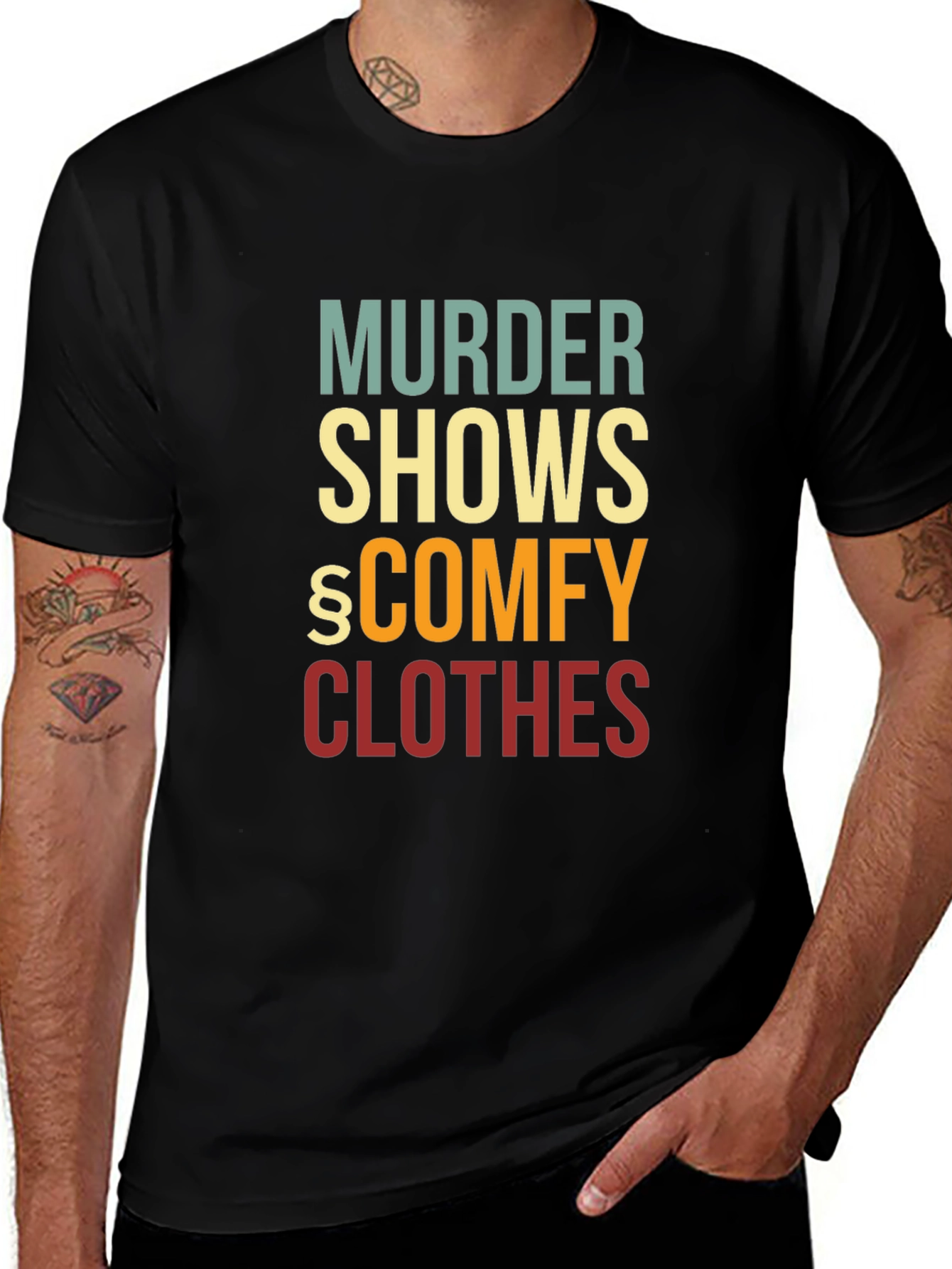 Variant 16 of Murder Shows Comfy Clothes T-Shirt