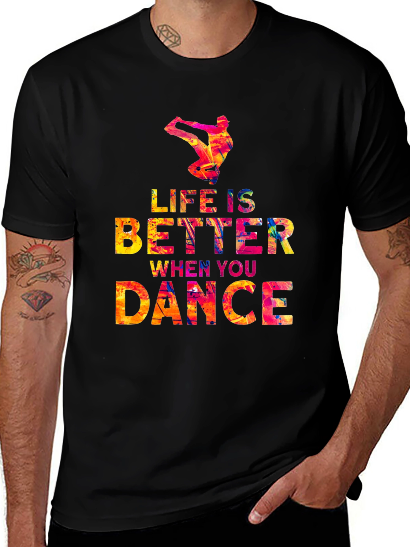 Variant 14 of Dance T-Shirt - Life is Better When You Dance