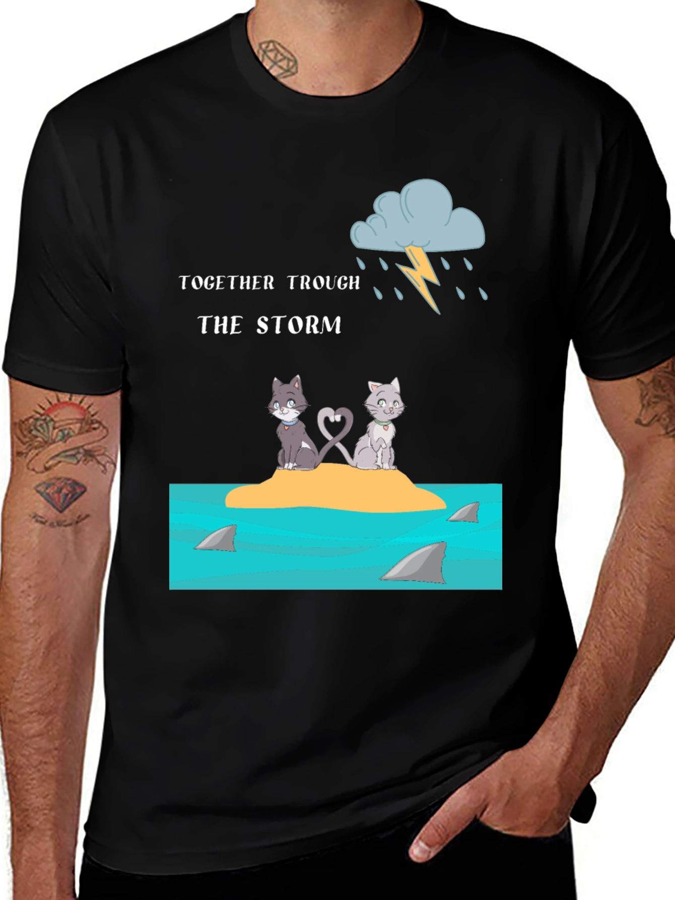 Variant 19 of Together Through the Storm Graphic Tee