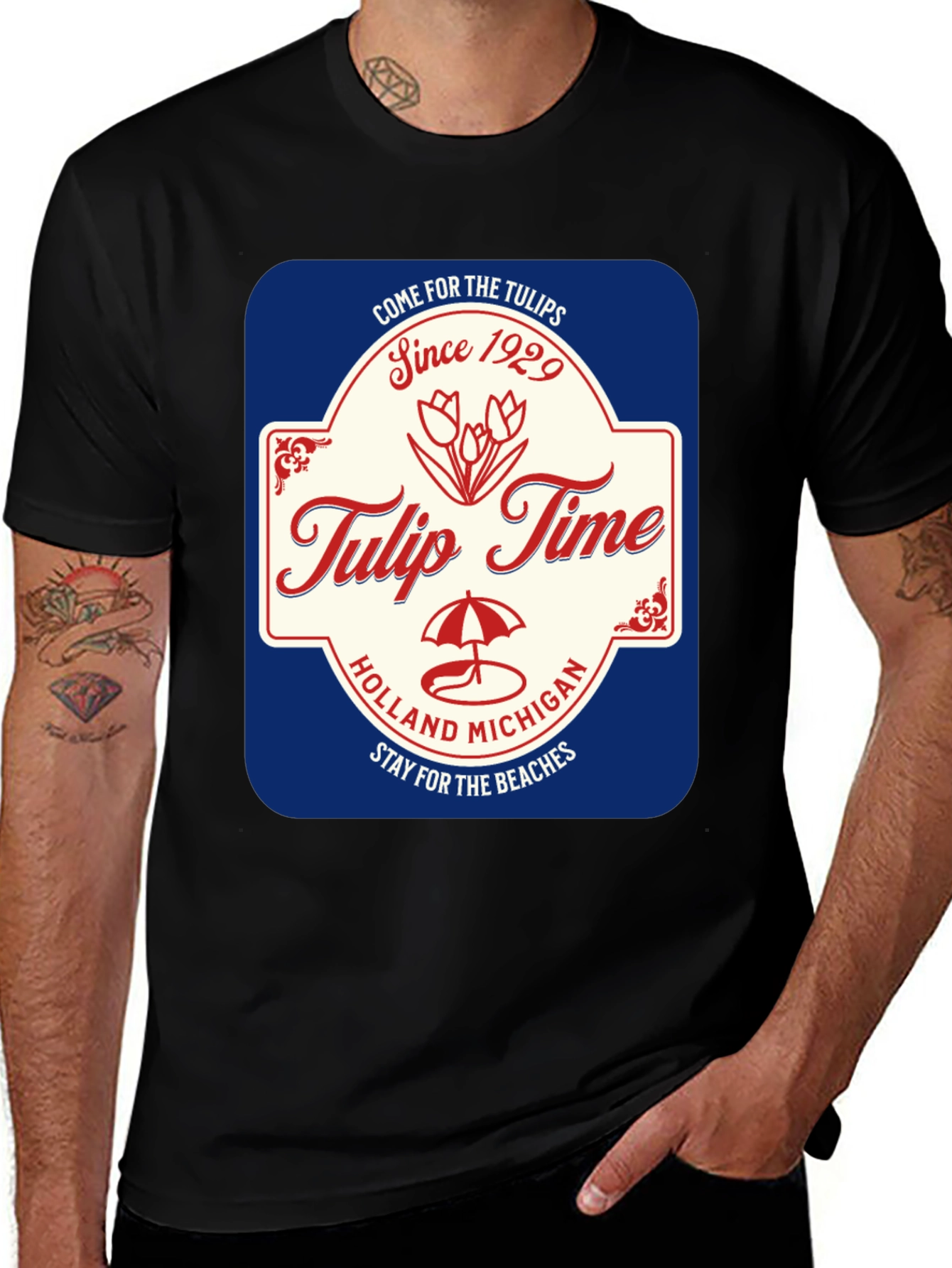 Tulip Time Holland Michigan Graphic T-Shirt