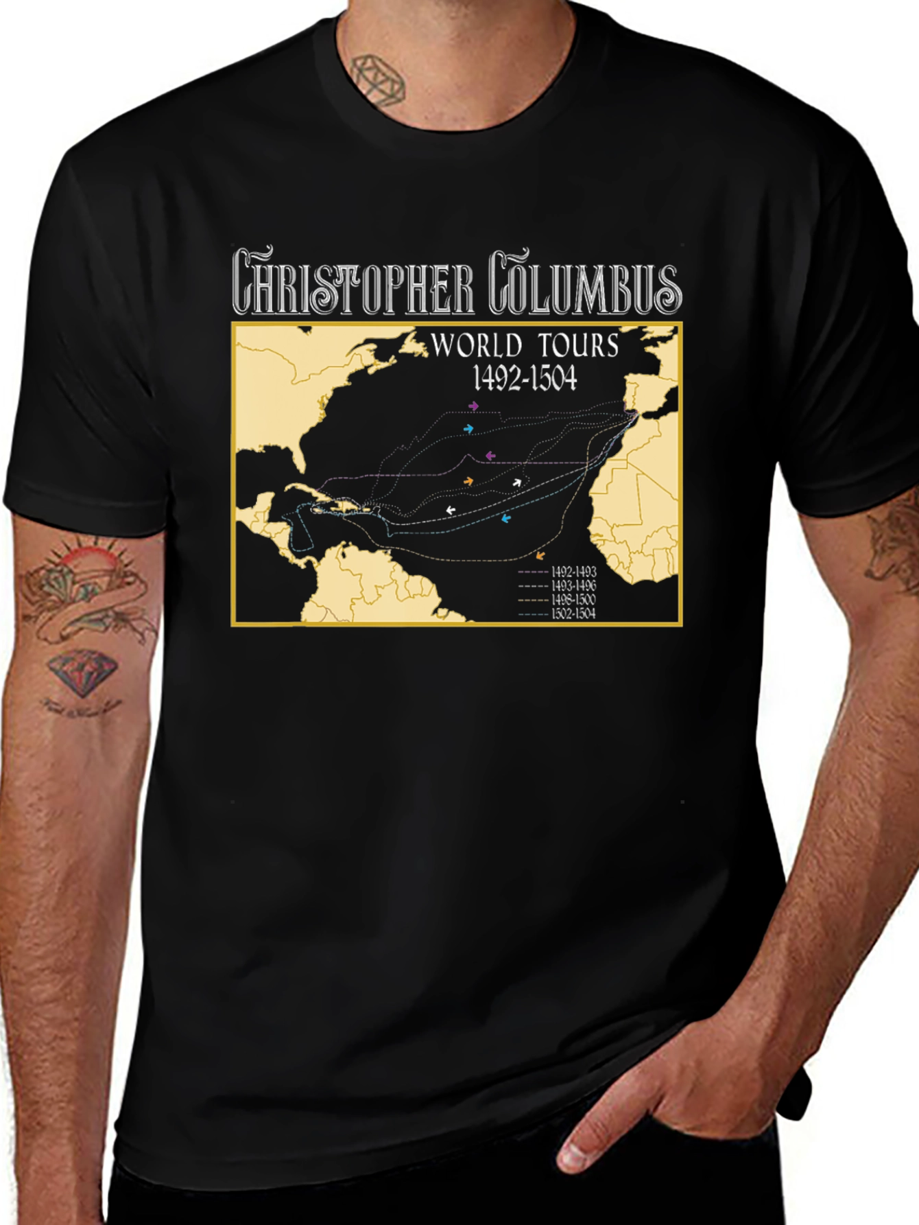 Columbus World Tours T-Shirt
