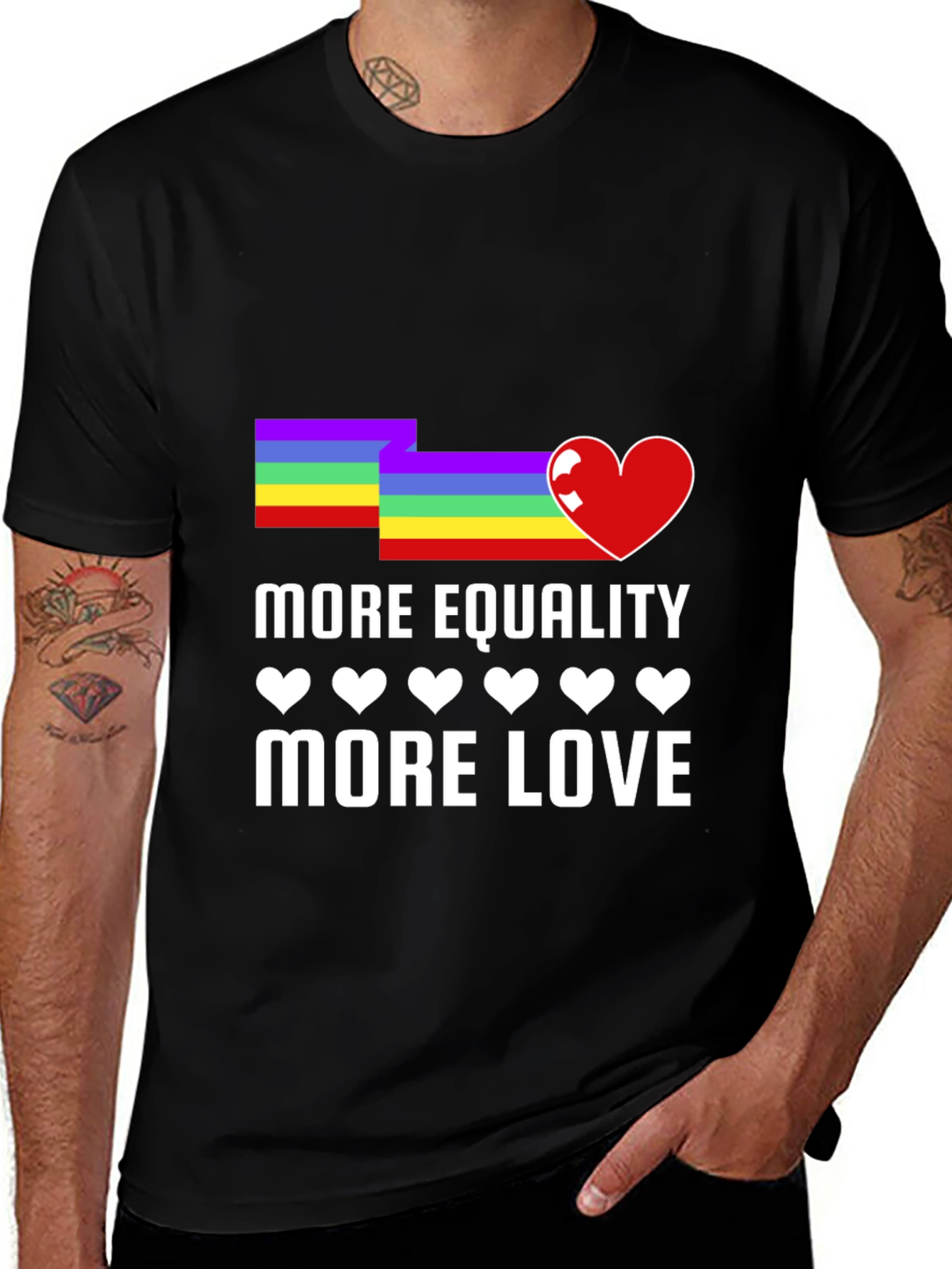 Variant 29 of Equality Love T-Shirt