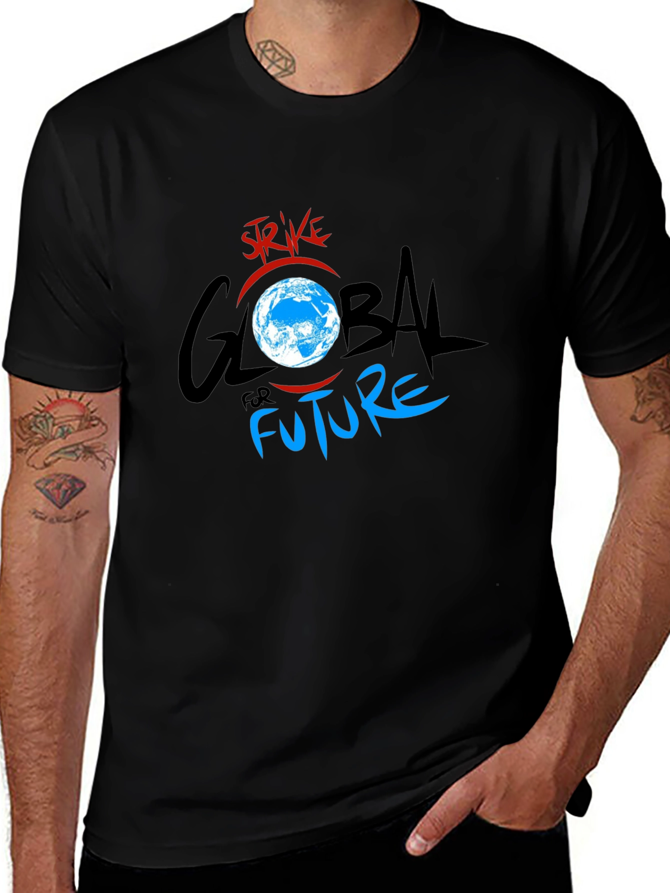 Variant 13 of Global Future Strike T-Shirt - Earth Day