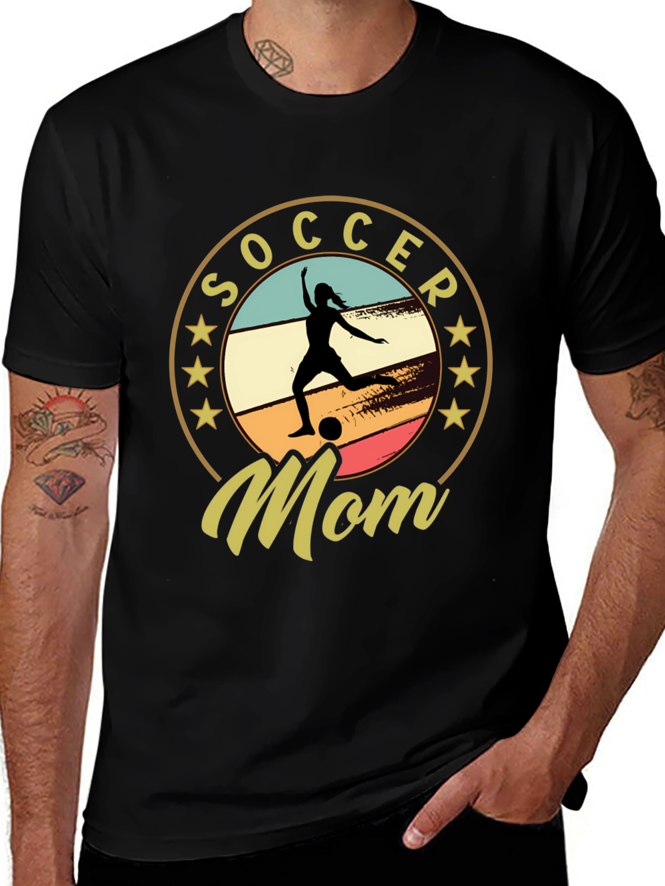 Variant 7 of Soccer Mom T-Shirt - Sports Apparel