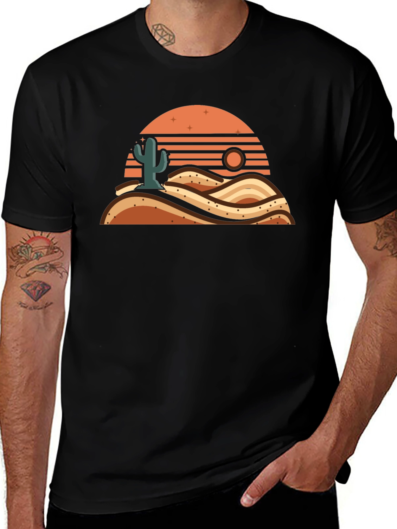 Variant 26 of Desert Sunset Graphic Tee