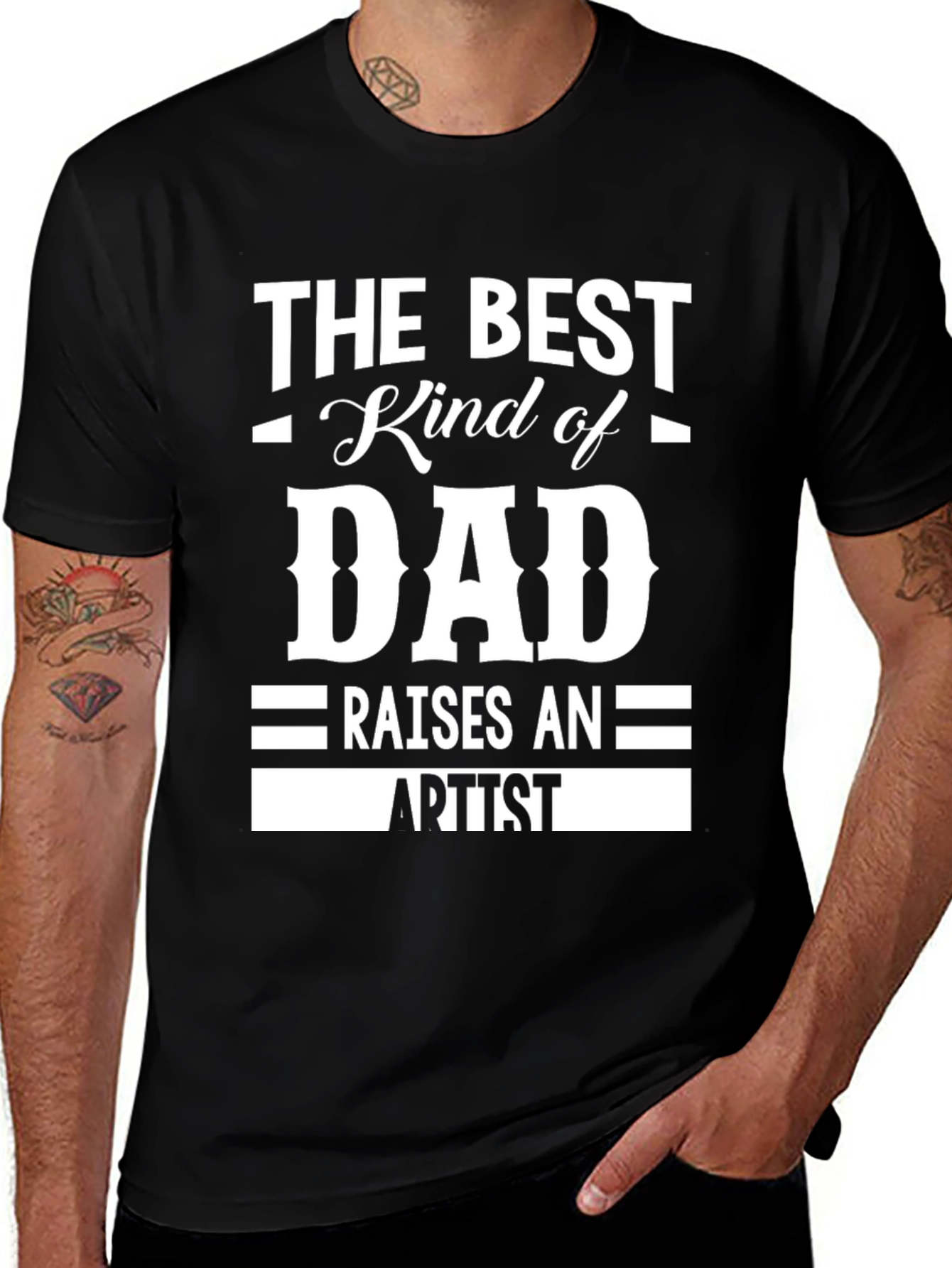 Variant 4 of Best Kind of Dad Artist T-Shirt