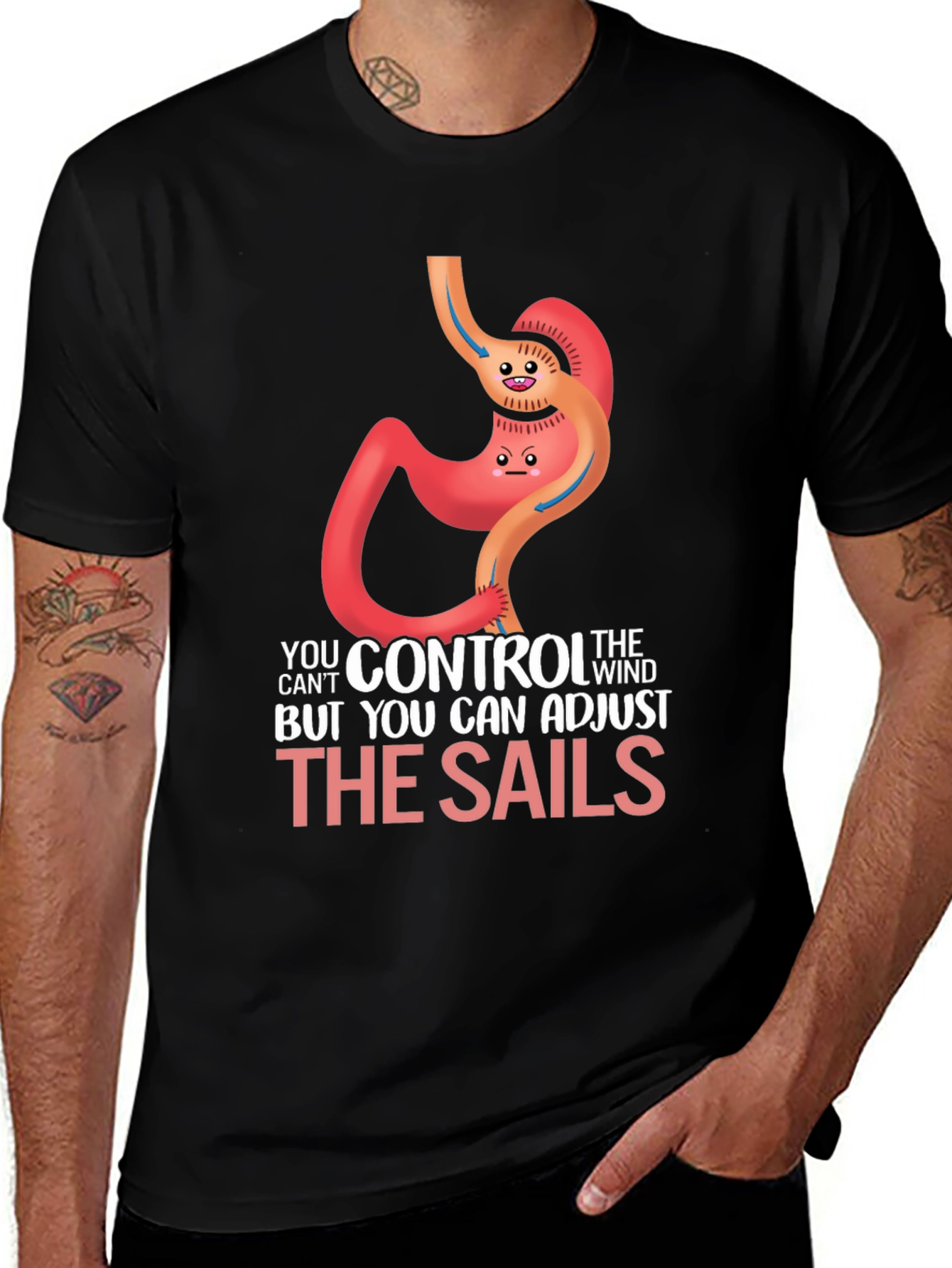 Variant 21 of Adjust the Sails Graphic T-Shirt