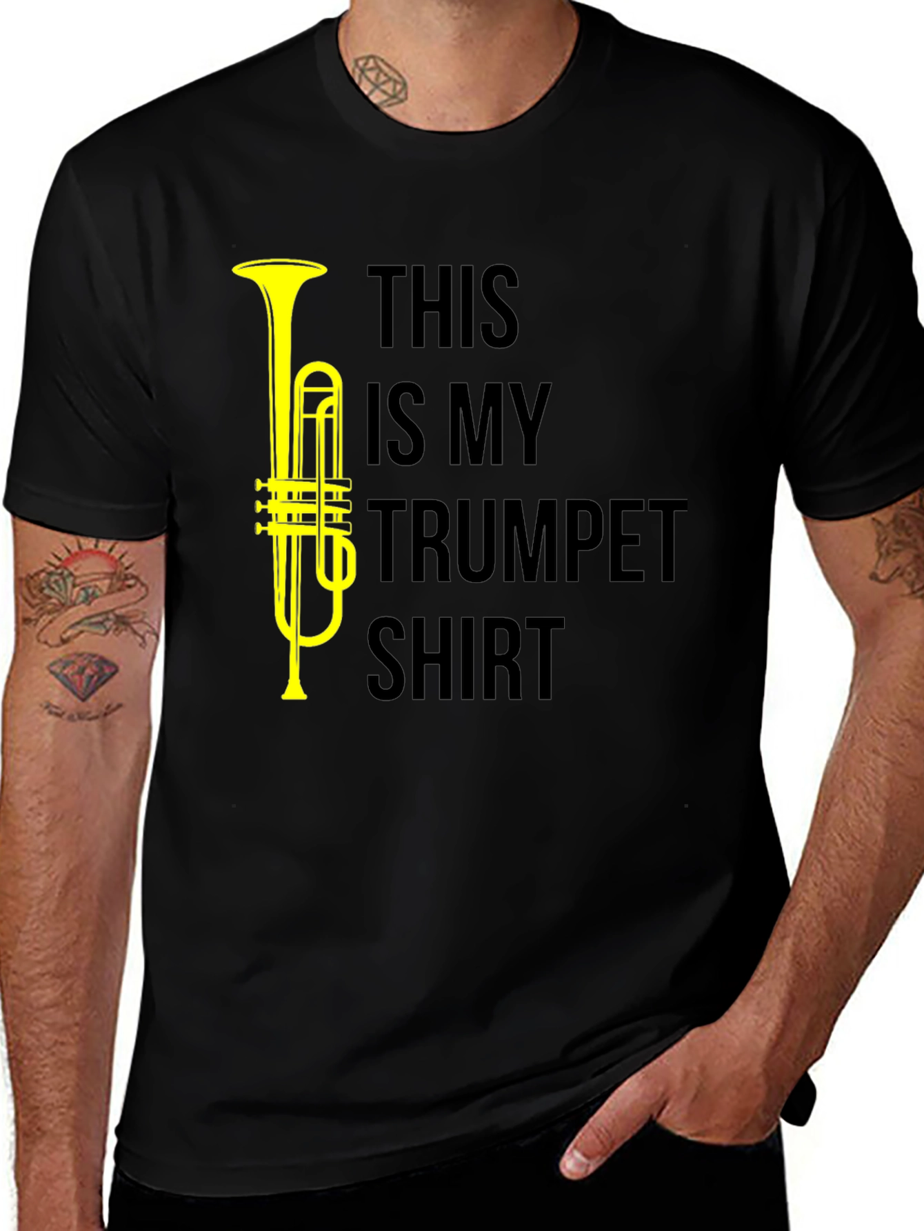 Variant 15 of This Is My Trumpet Shirt - Musician Tee