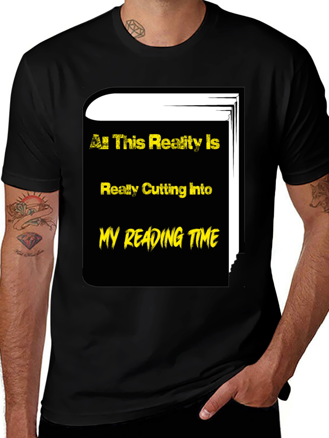 Variant 4 of Reading Time T-Shirt - All This Reality