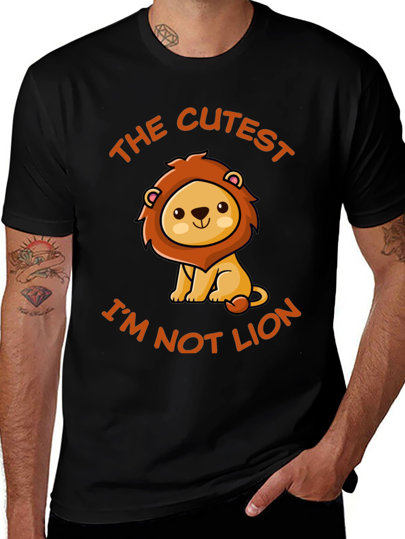 Variant 6 of The Cutest I'm Not Lion T-Shirt