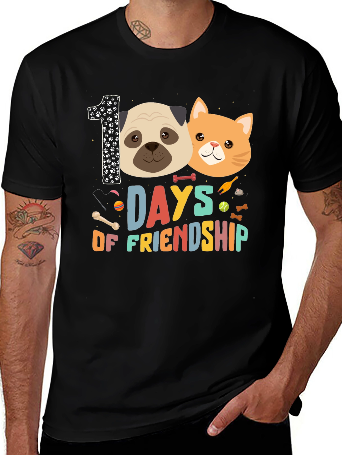 Variant 24 of 100 Days of Friendship T-Shirt