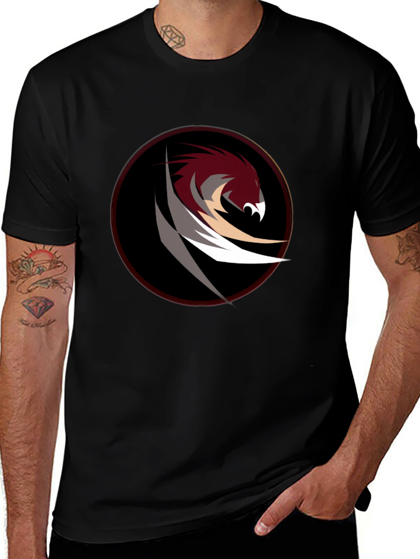 Variant 2 of Bold Graphic Tee - Phoenix Emblem