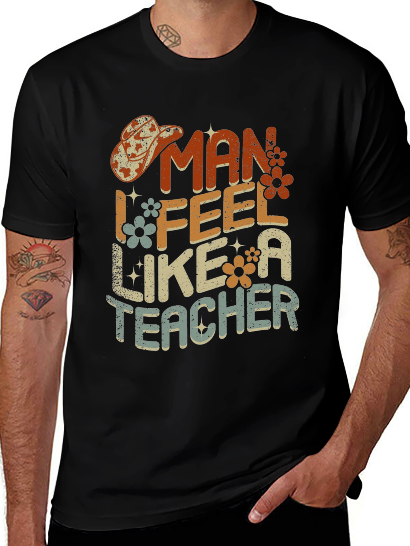 Variant 11 of Man I Feel Like A Teacher Graphic Tee