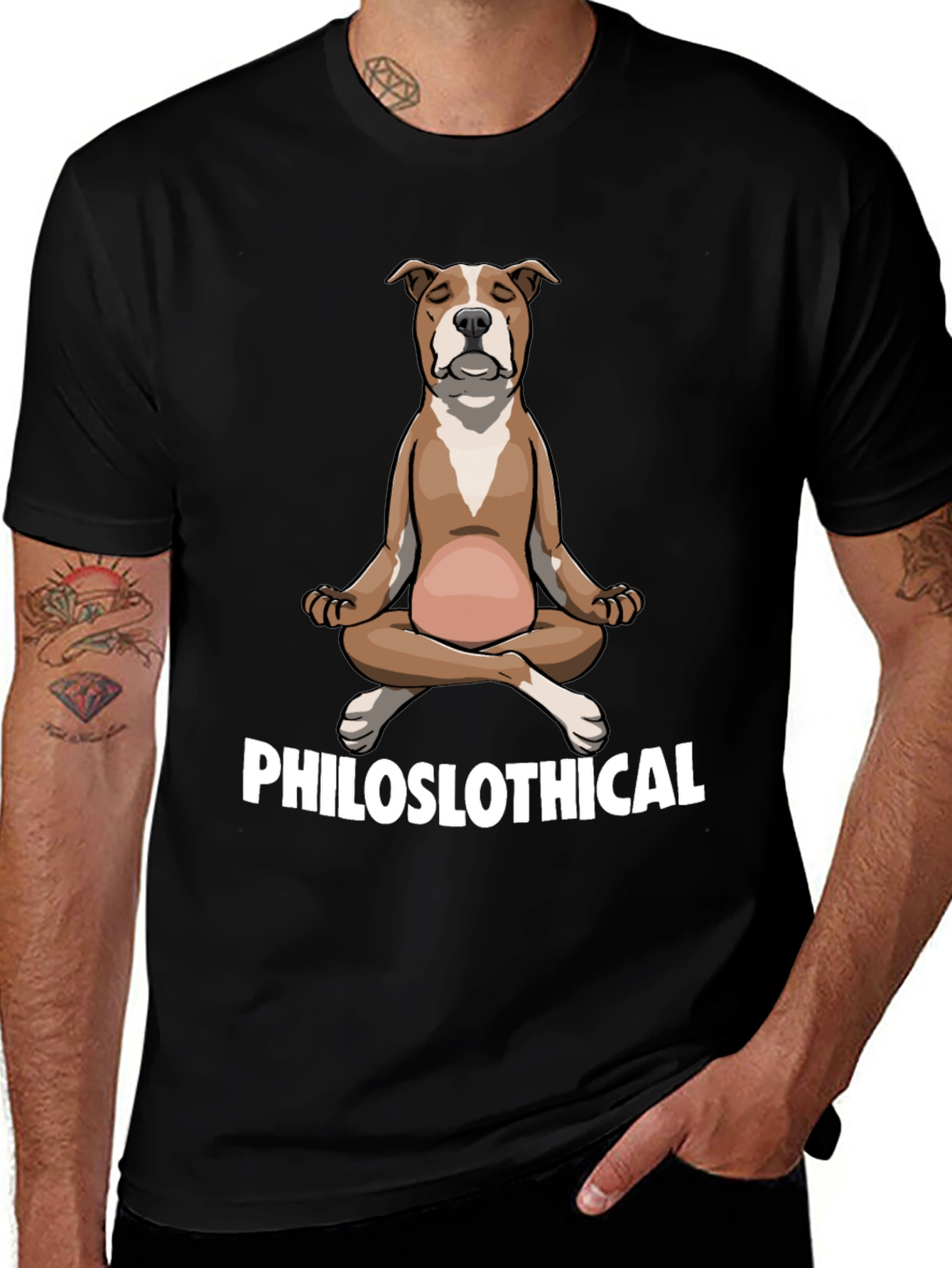 Variant 29 of Philoslothical Dog T-Shirt