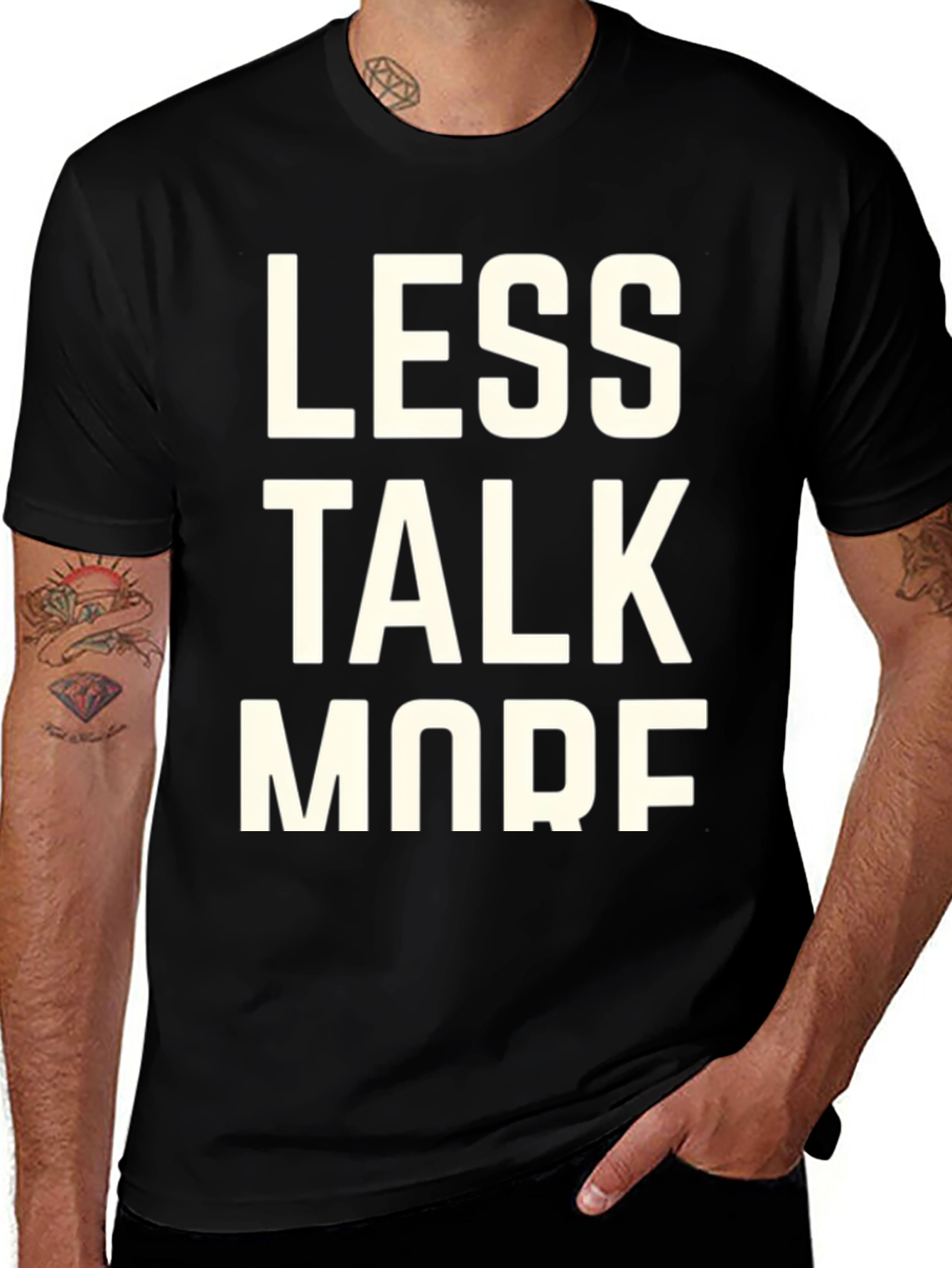 Variant 5 of Less Talk More Shirt Funny Sarcastic T-Shirt