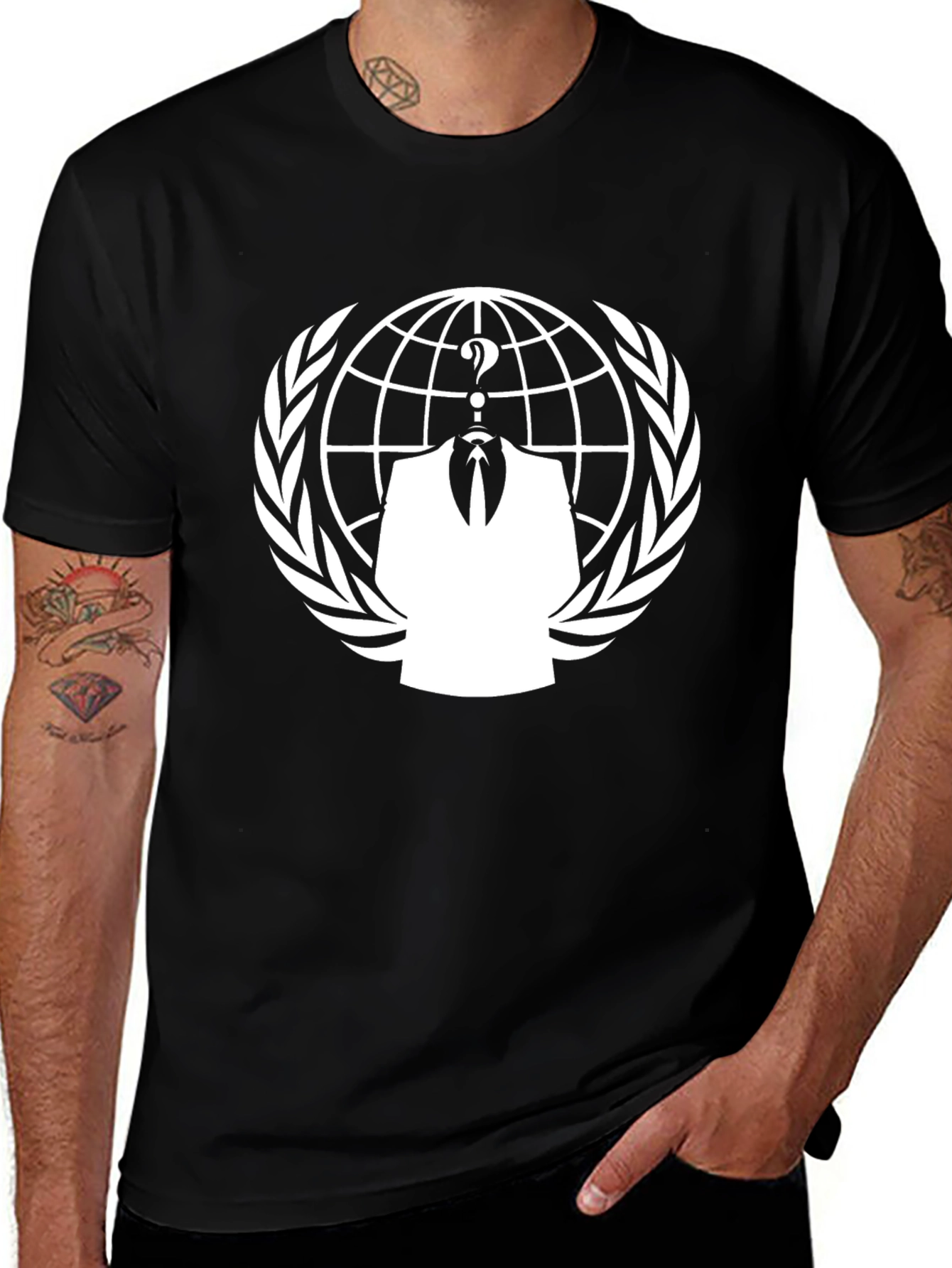 Anonymous Question Mark Symbol T-Shirt