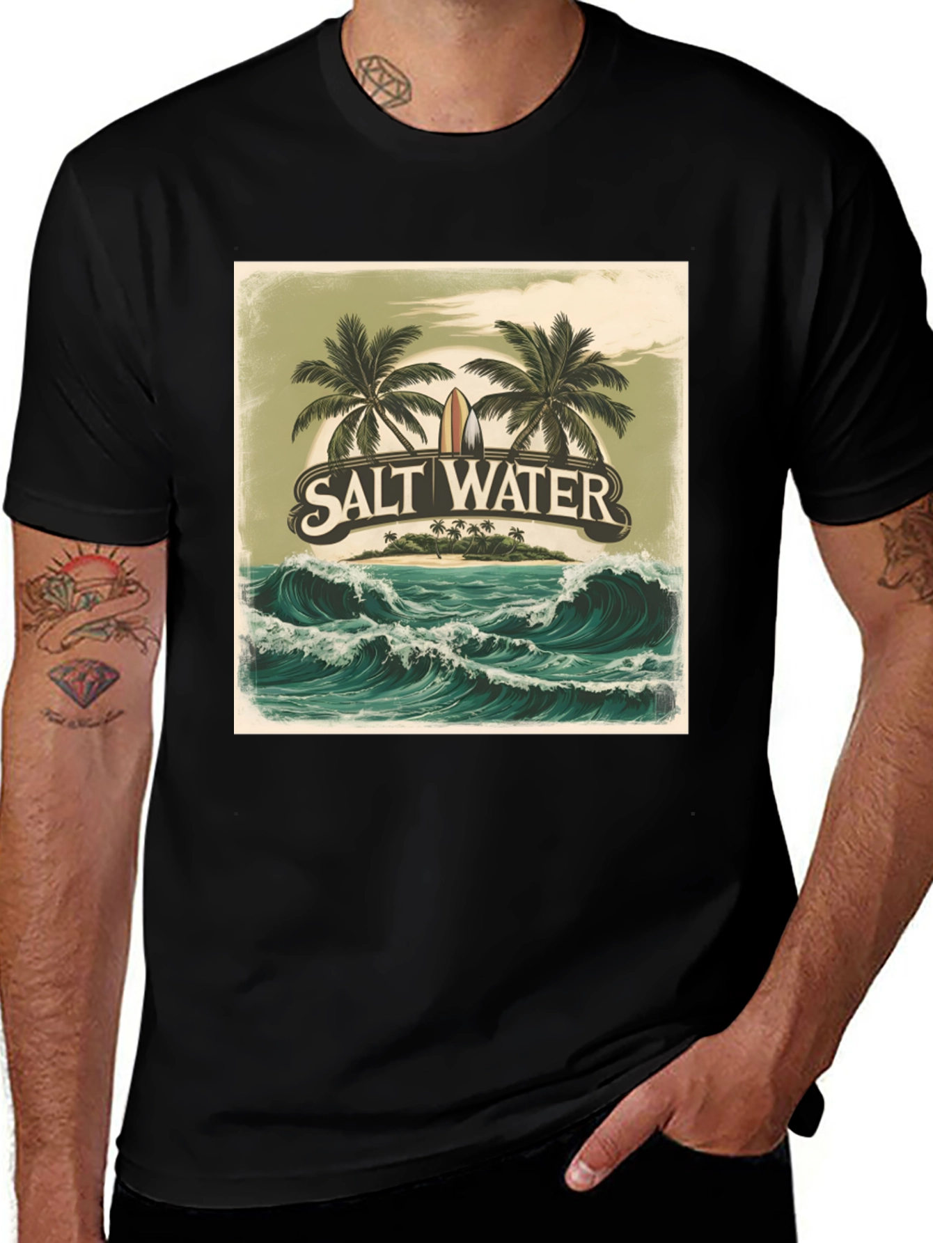 Variant 13 of Saltwater Surf Tee