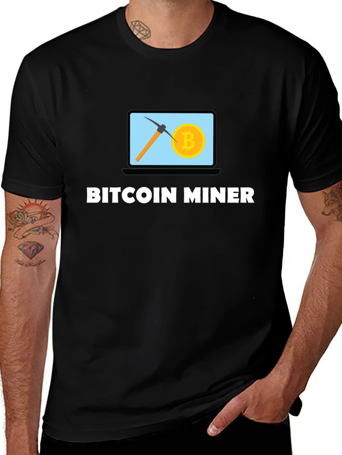 Bitcoin Miner T-Shirt - Crypto Mining Tee