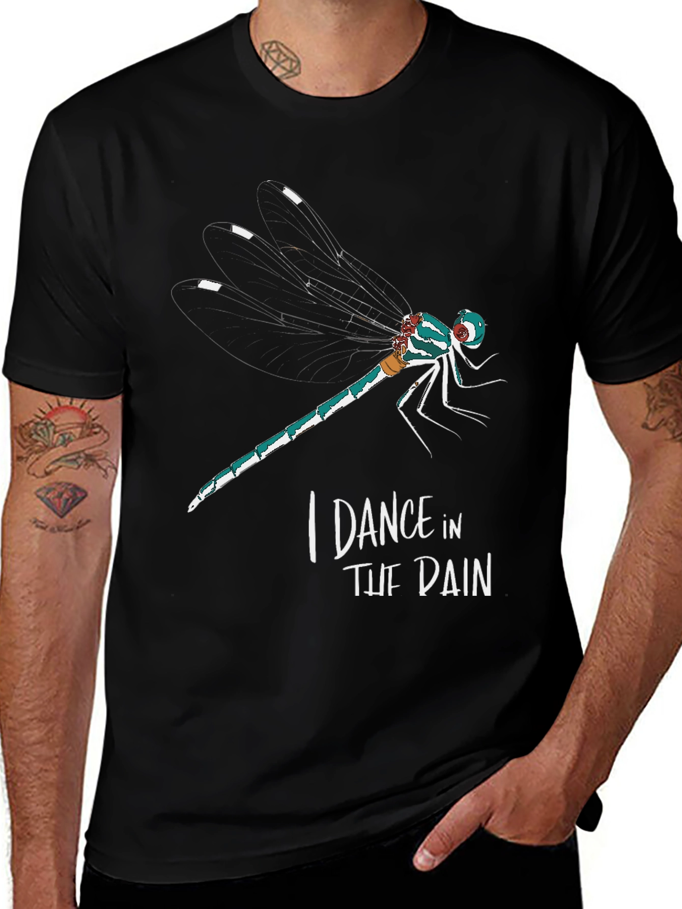 Variant 22 of Dragonfly Dance T-Shirt - Unique Graphic Tee