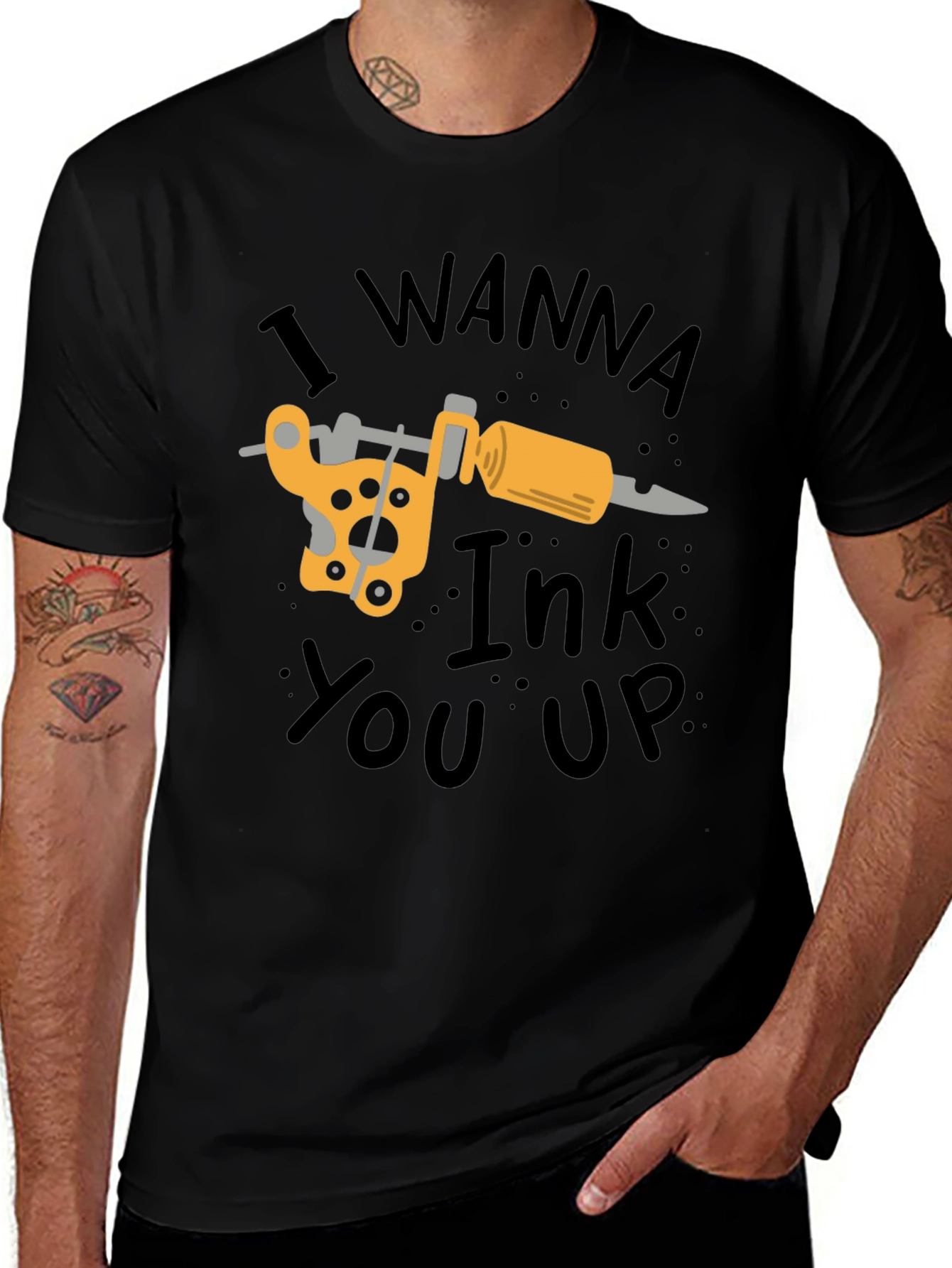 Variant 18 of I Wanna Ink You Up Tattoo T-Shirt